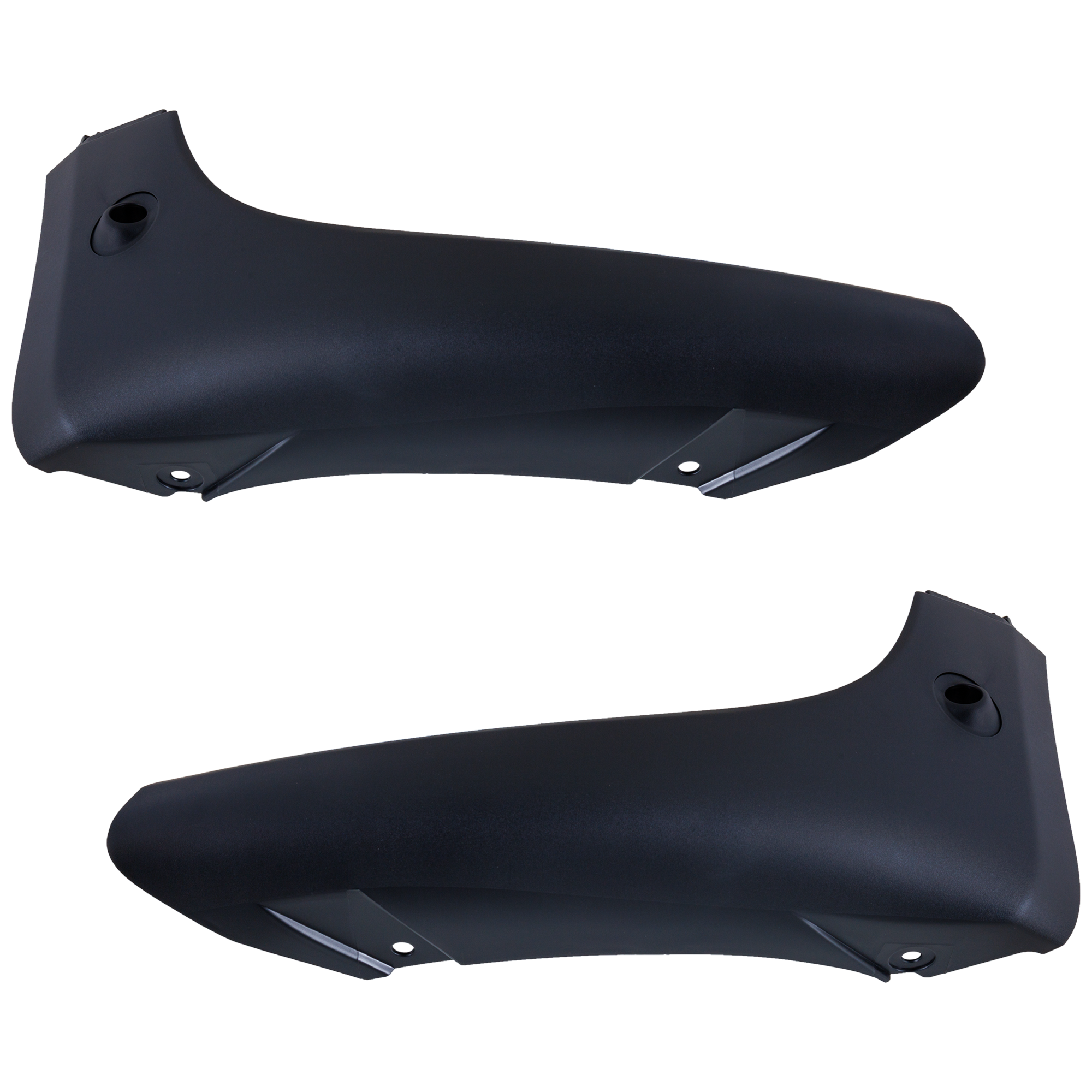 AM COOPER 14-21 FRONT BUMPER MOLDING RH AND LH w o John cooper Works Package w Park Distance Control Sensor Holes S Model SKU SET RM01610079 Partslink MC1047105 MC1046105 OEM 51117379440-51117379439