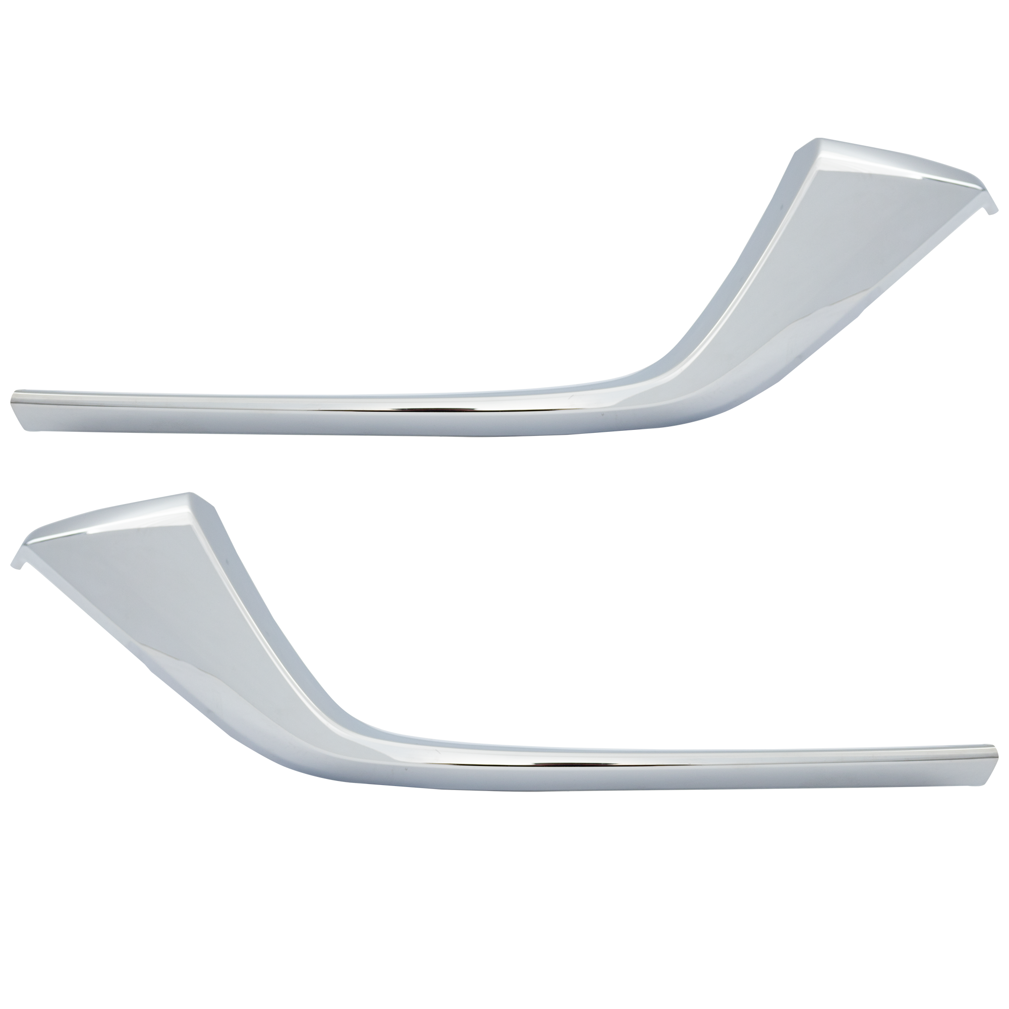 AM CX 5-22-24 GRILLE MOLDING RH AND LH Lower Chrome CAPA SKU SET RM07070067Q Partslink MA1214109C MA1215109C OEM KSD4507J0 KSD4507K0