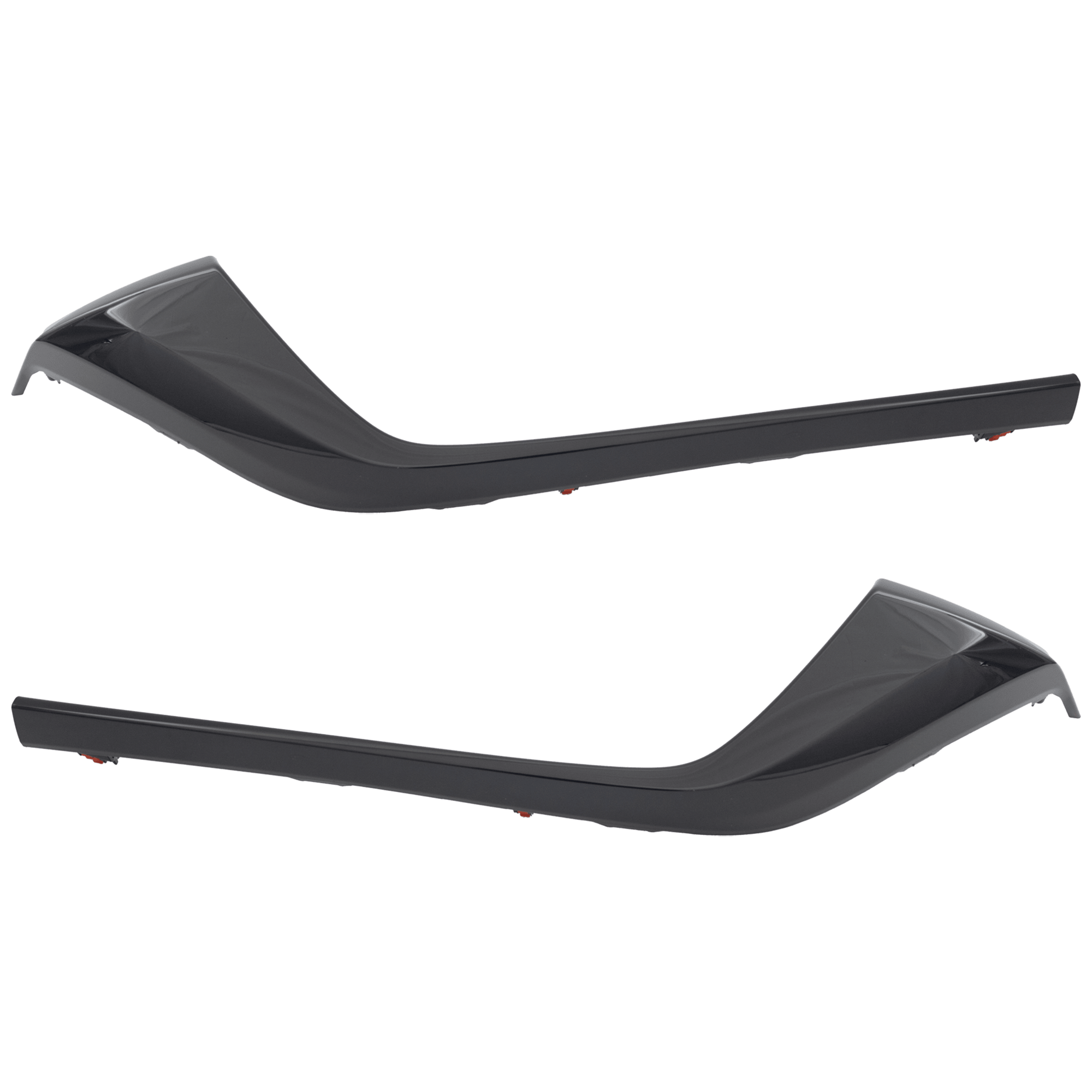 AM CX 5-22-24 GRILLE MOLDING RH AND LH Lower Smoked Chrome SKU SET RM07070069 Partslink MA1212108 MA1213108 OEM KSD5507J0 KSD5507K0