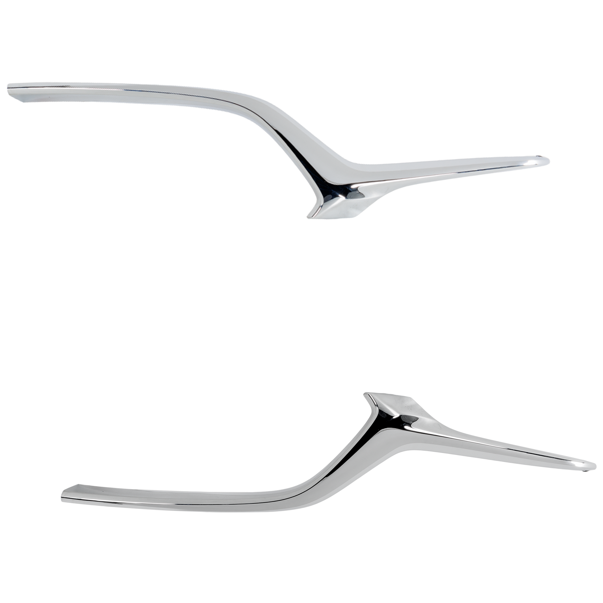 AM MAZDA 6-18-21 GRILLE MOLDING RH AND LH Chrome SKU SET RM07110015 Partslink MA1213105 MA1212105 OEM GSH7507J0D GSH7507K0D