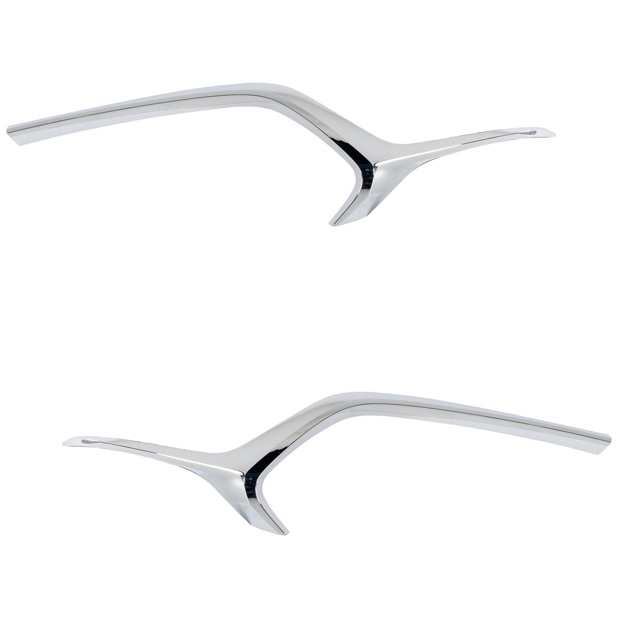 AM MAZDA 3-19-23 GRILLE MOLDING RH AND LH Assembly Japan Mexico Built Vehicles Sedan CAPA SKU SET RM07110017Q Partslink MA1212106C MA1213106C OEM BDTS507J0A BDTS507K0A