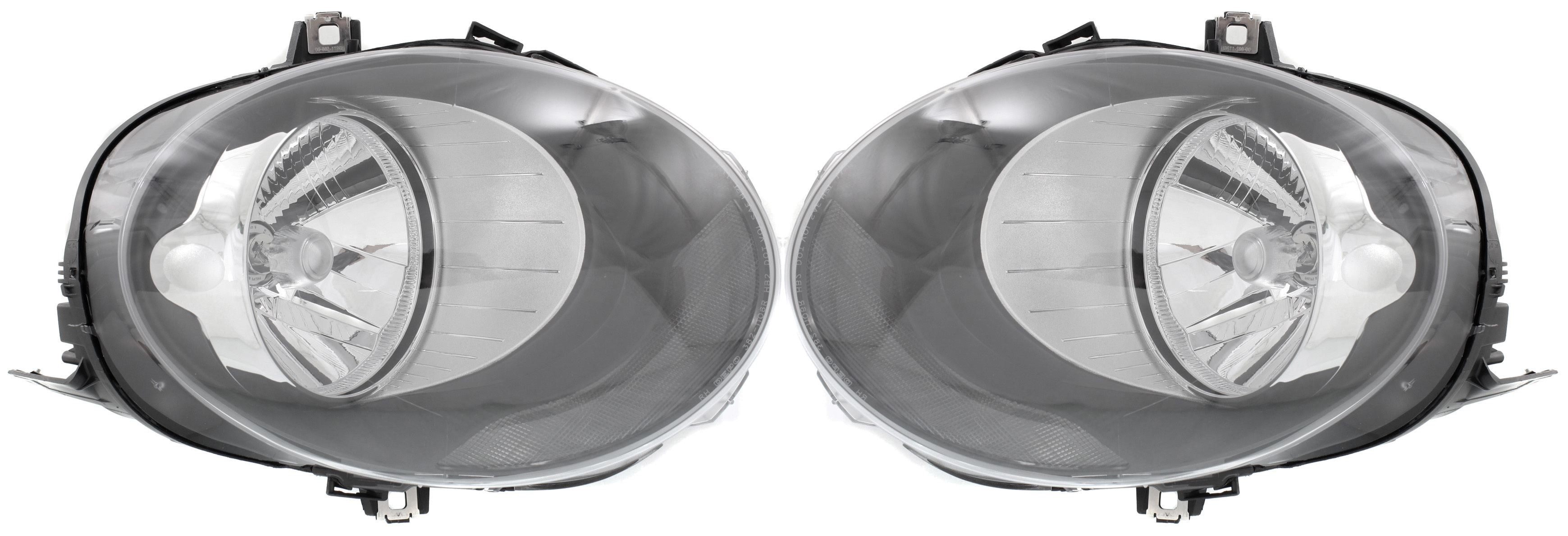 AM COOPER 14-18 HEAD LAMP RH AND LH Assembly Halogen w White Turn Signal Convertible 16-17 Hatchback 14-17 Wgn 16-17 SKU SET RM10010001 OEM 63117401606 PFM 63117401605 PF