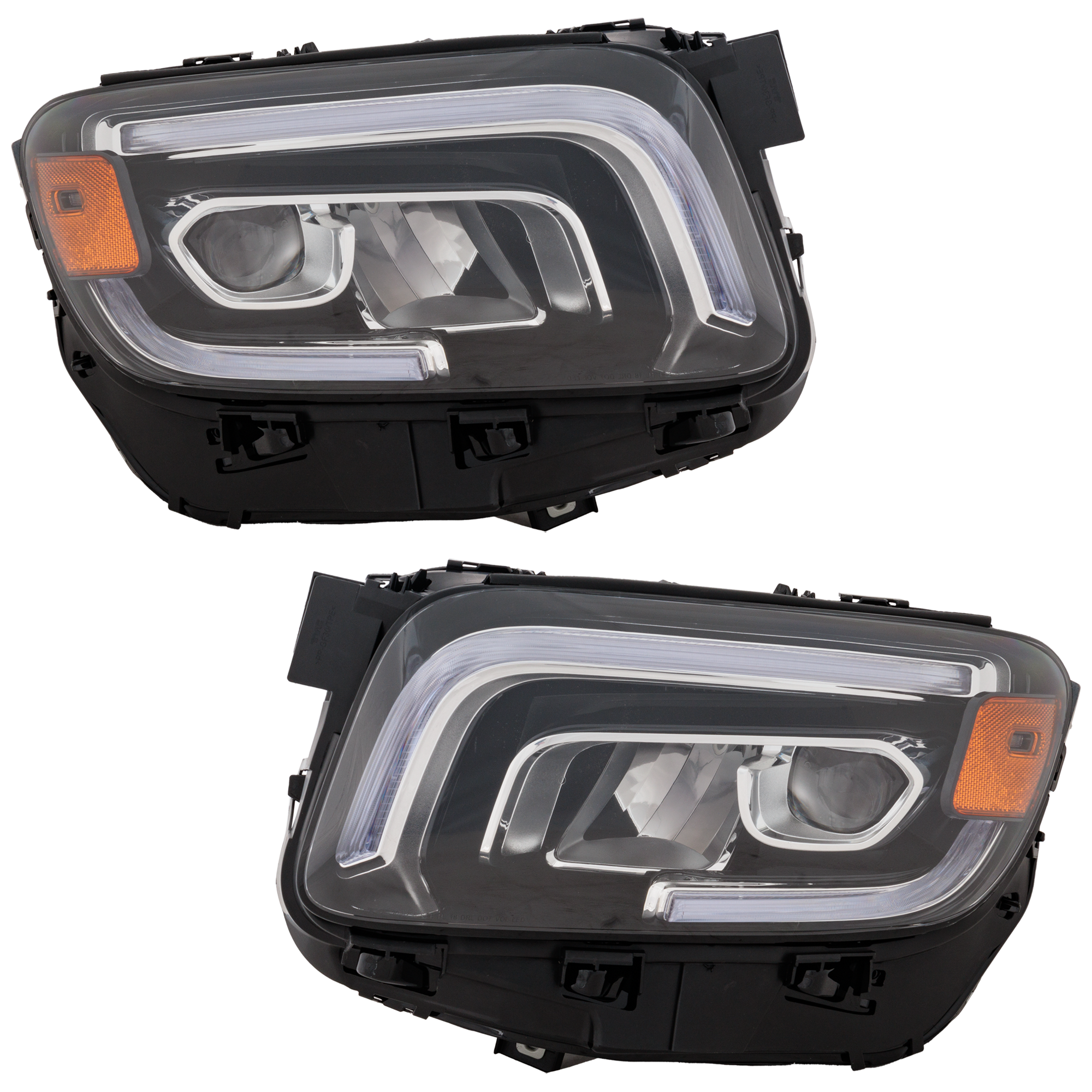 AM GLB250 GLB35 AMG 20-23 HEAD LAMP RH AND LH Assembly LED w o Adaptive Frontlighting System SKU SET RM10010159A Partslink MB2502269 MB2503269 OEM 2479064100-247906420028