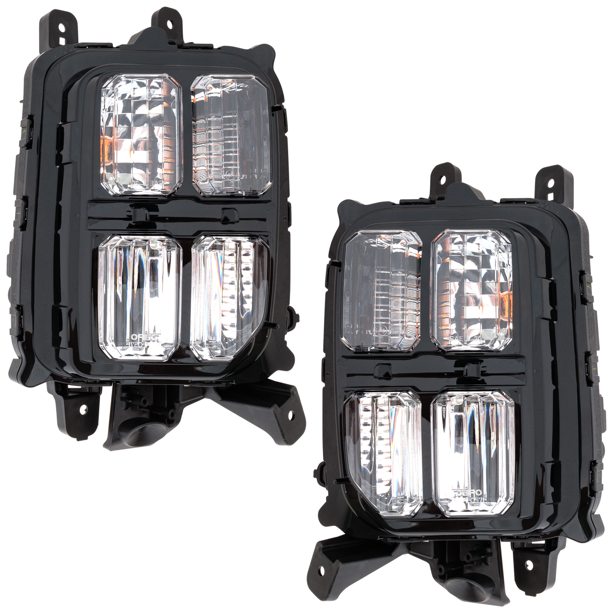 AM OUTLANDER SPORT RVR 20-25 SIGNAL LAMP RH AND LH Assembly Halogen w o Fog lamp CAPA SKU SET RM10690009AQ Partslink MI2531112C MI2530112C OEM 8315A086-8315A085