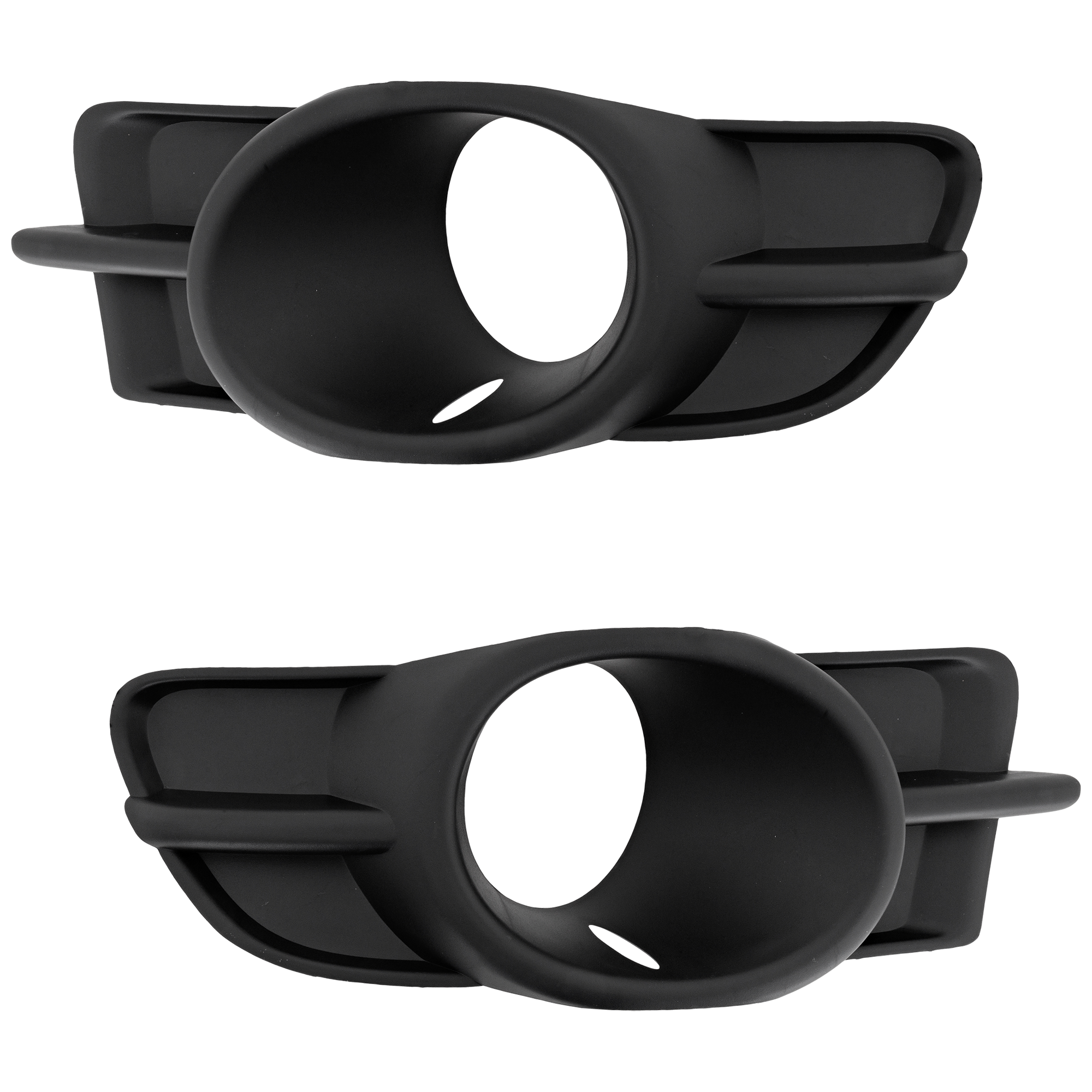 AM GALANT 09-12 FRONT FOG LAMP MOLDING RH AND LH Textured Black SKU SET RM10810007 Partslink MI1039126 MI1038126 OEM 8321A172-8321A171
