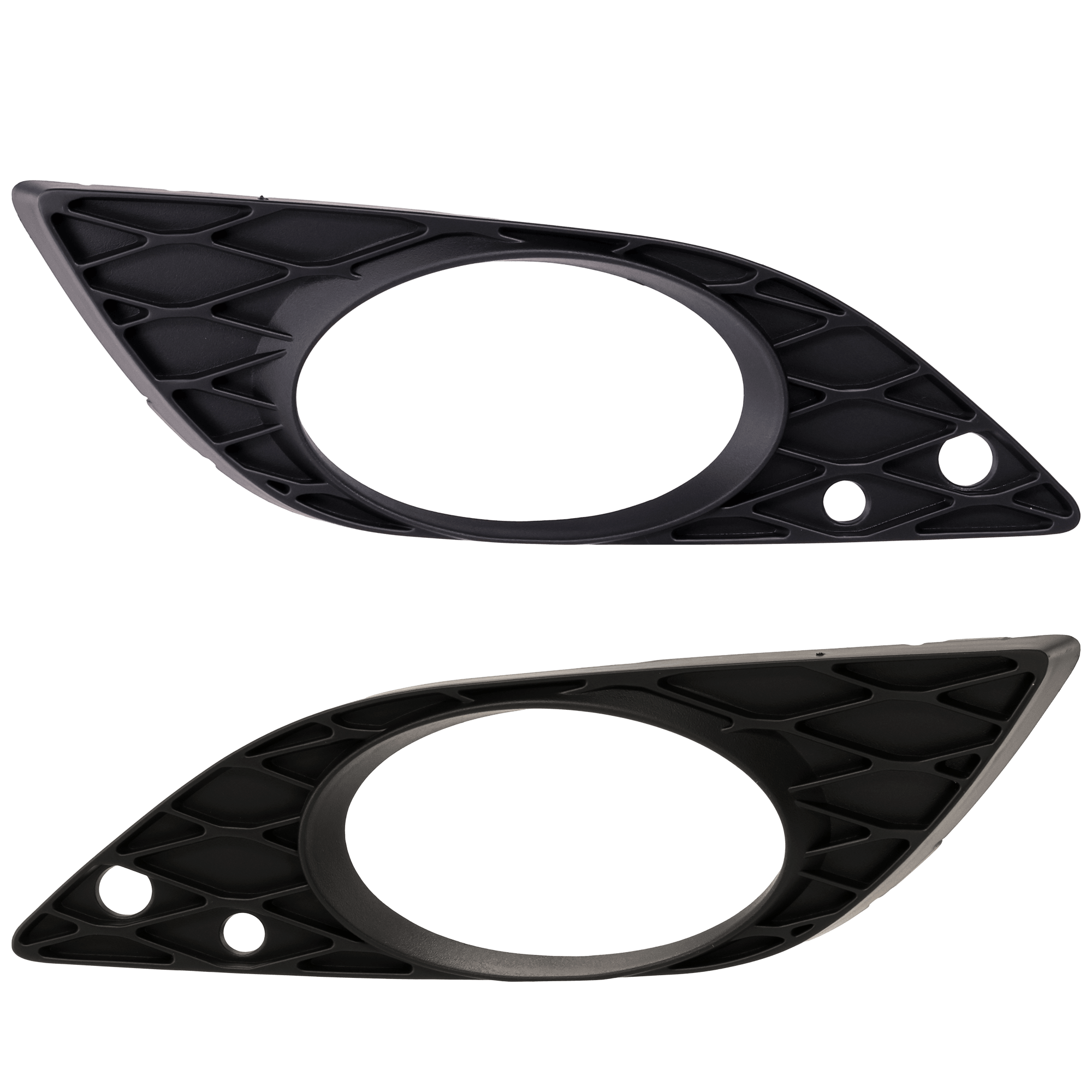 AM R CLASS 06-10 FOG LAMP MOLDING RH AND LH Textured Black SKU SET RM10810027 Partslink MB1038179 MB1039179 OEM 2518850523-2518850623