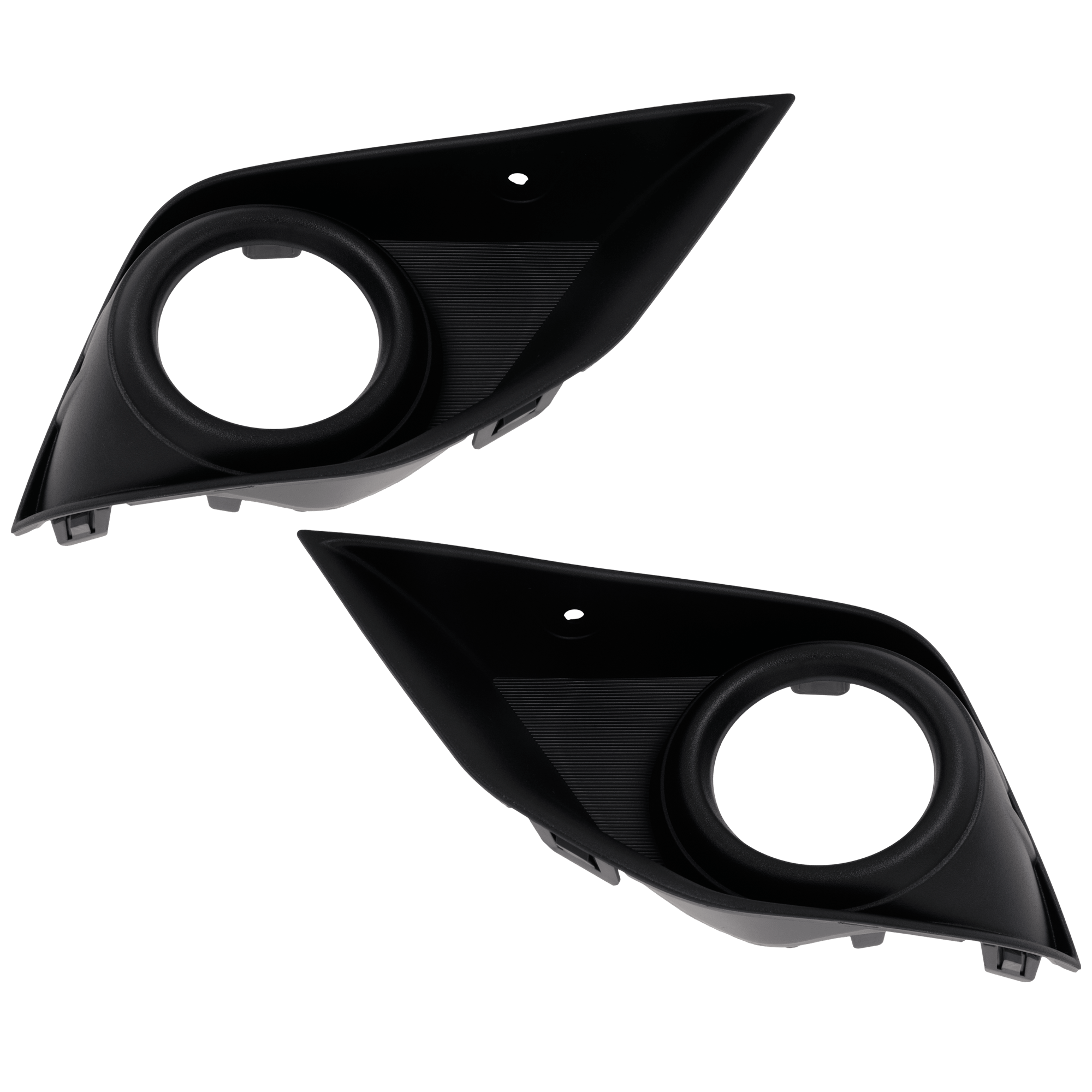 AM OUTLANDER SPORT RVR 16-17 FOG LAMP MOLDING RH AND LH Textured Black SKU SET RM10810037 Partslink MI1038131 MI1039131 OEM 8321A717-8321A718