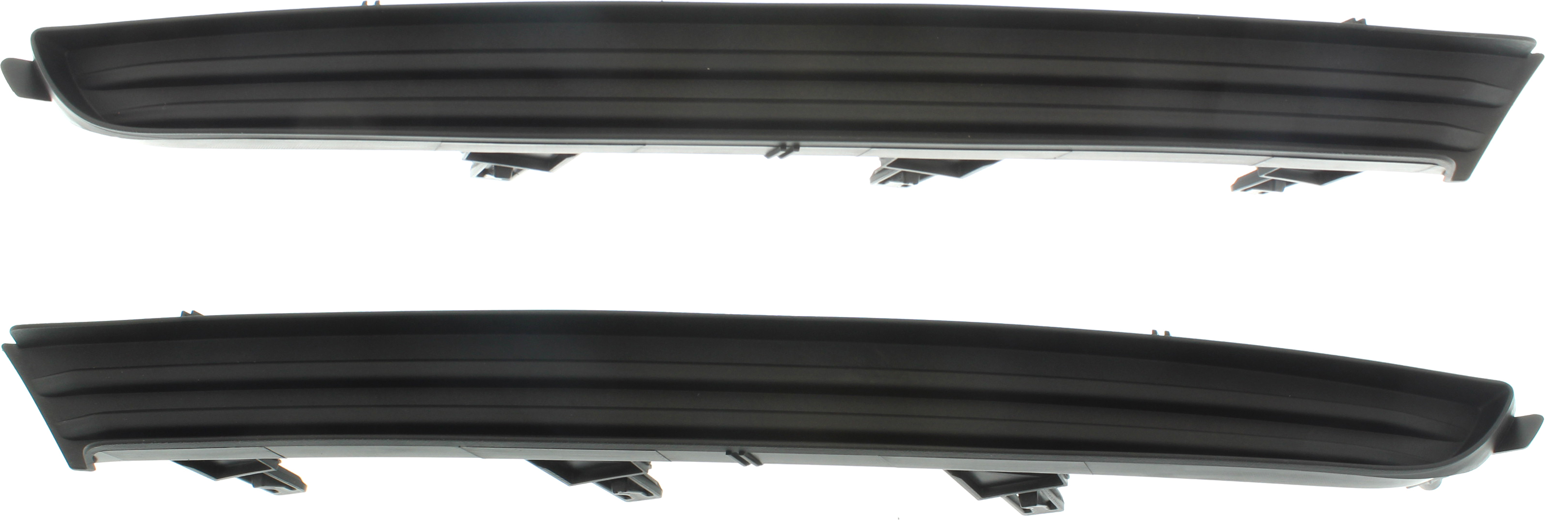 AM CX 5-17-21 FRONT FOG LAMP COVER RH AND LH Textured Black SKU SET RM10820005 Partslink MA1038138 MA1039138 OEM KB8A50C21E KB8A50C11E