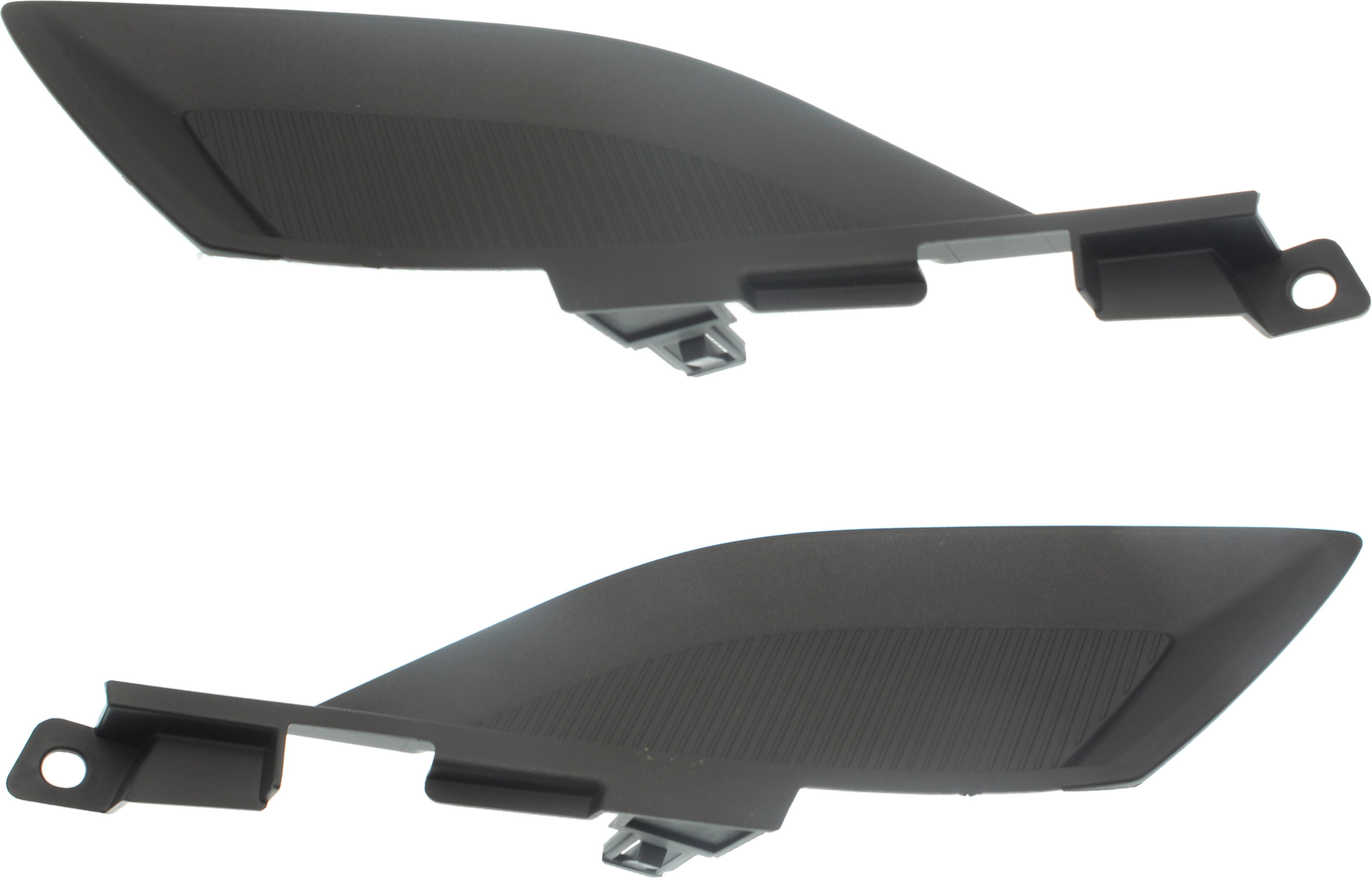 AM CX 9-16-23 FRONT FOG LAMP COVER RH AND LH Black SKU SET RM10860005 Partslink MA1038139 MA1039139 OEM TK7850C21B TK7850C11B