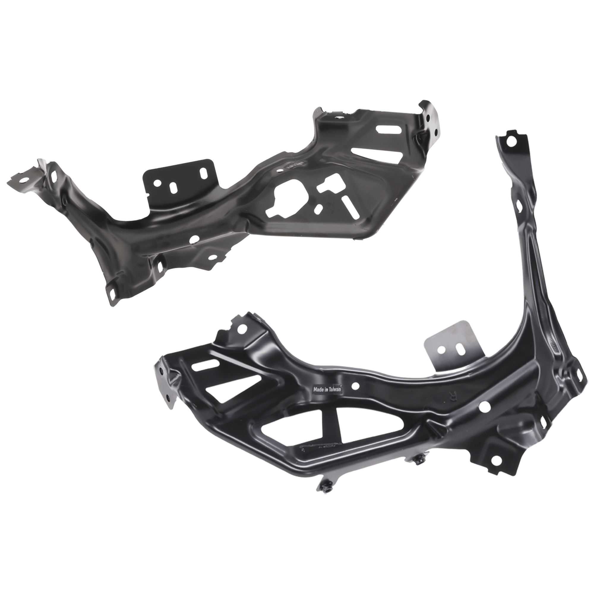 AM COOPER 14-24 HEAD LAMP BRACKET RH AND LH Steel SKU SET RM10980015 Partslink MC1225114 MC1225115 OEM 51647301599-51647301600