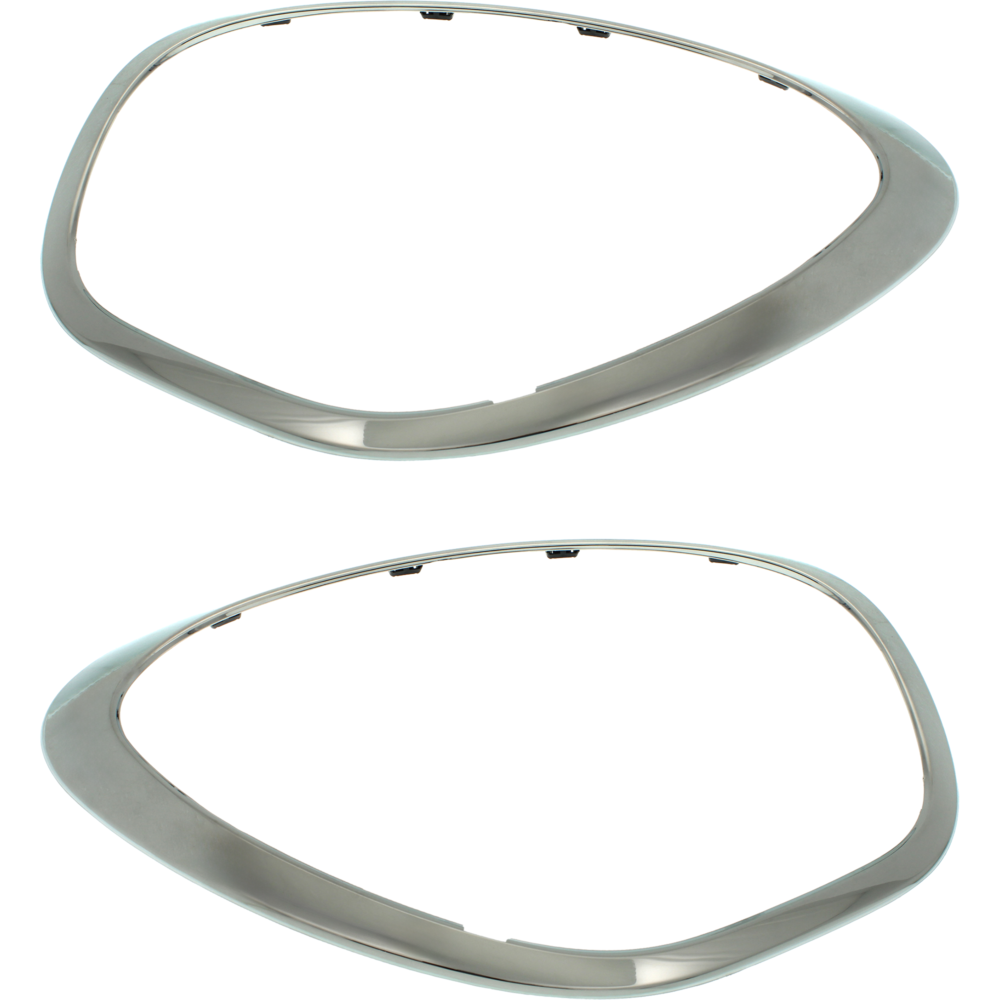 AM COOPER COUNTRYMAN 11-16 COOPER PACEMAN 13-16 HEAD LAMP BEZEL RH AND LH Chrome Interior SKU SET RM11190001 Partslink MC2507103 MC2506103 OEM 51139813824-51139813823