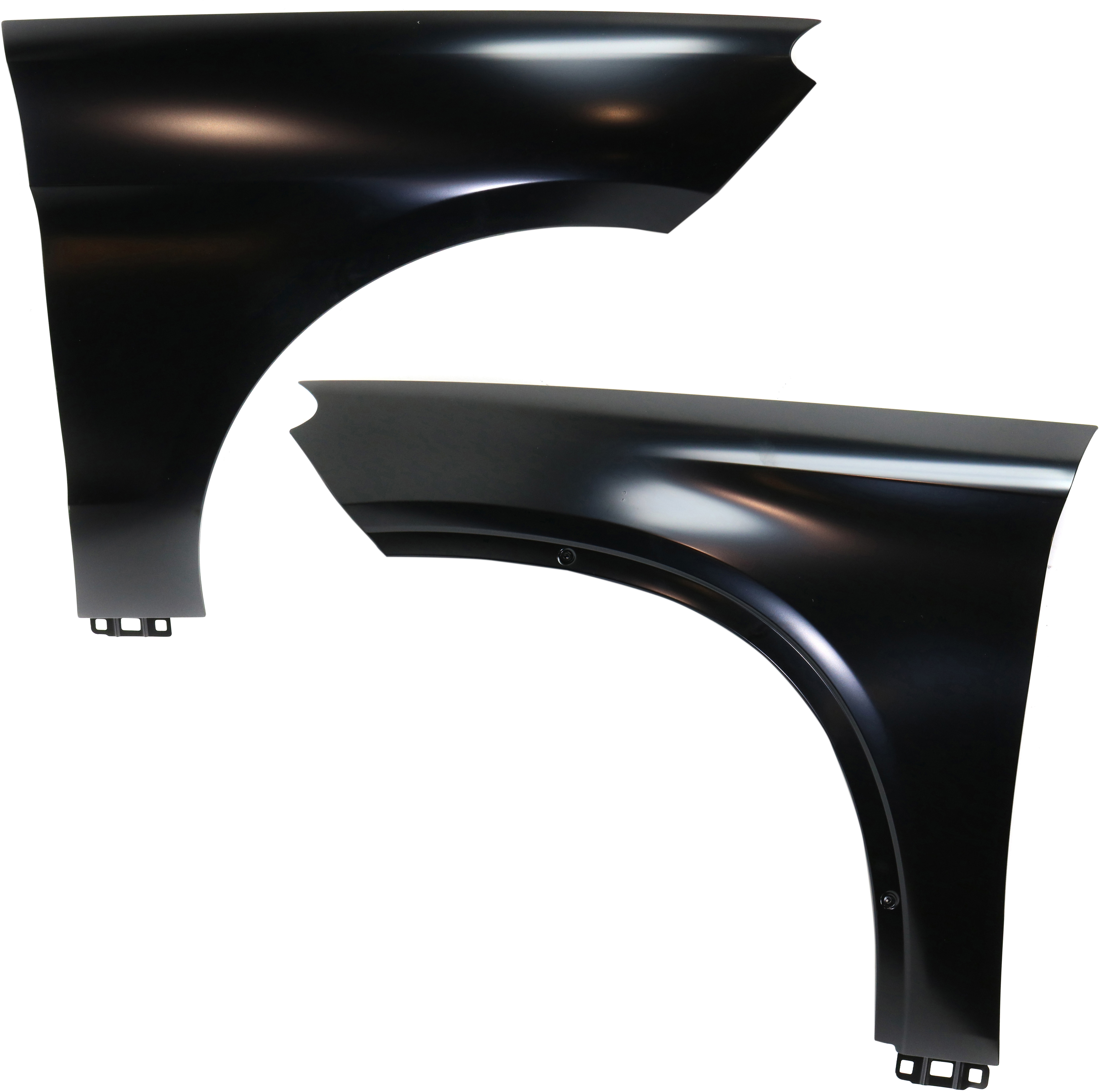 AM GLE CLASS 16-19 FRONT FENDER RH AND LH Primed Steel SKU SET RM22010011 Partslink MB1241158 MB1240158 OEM 1668801206-1668801106