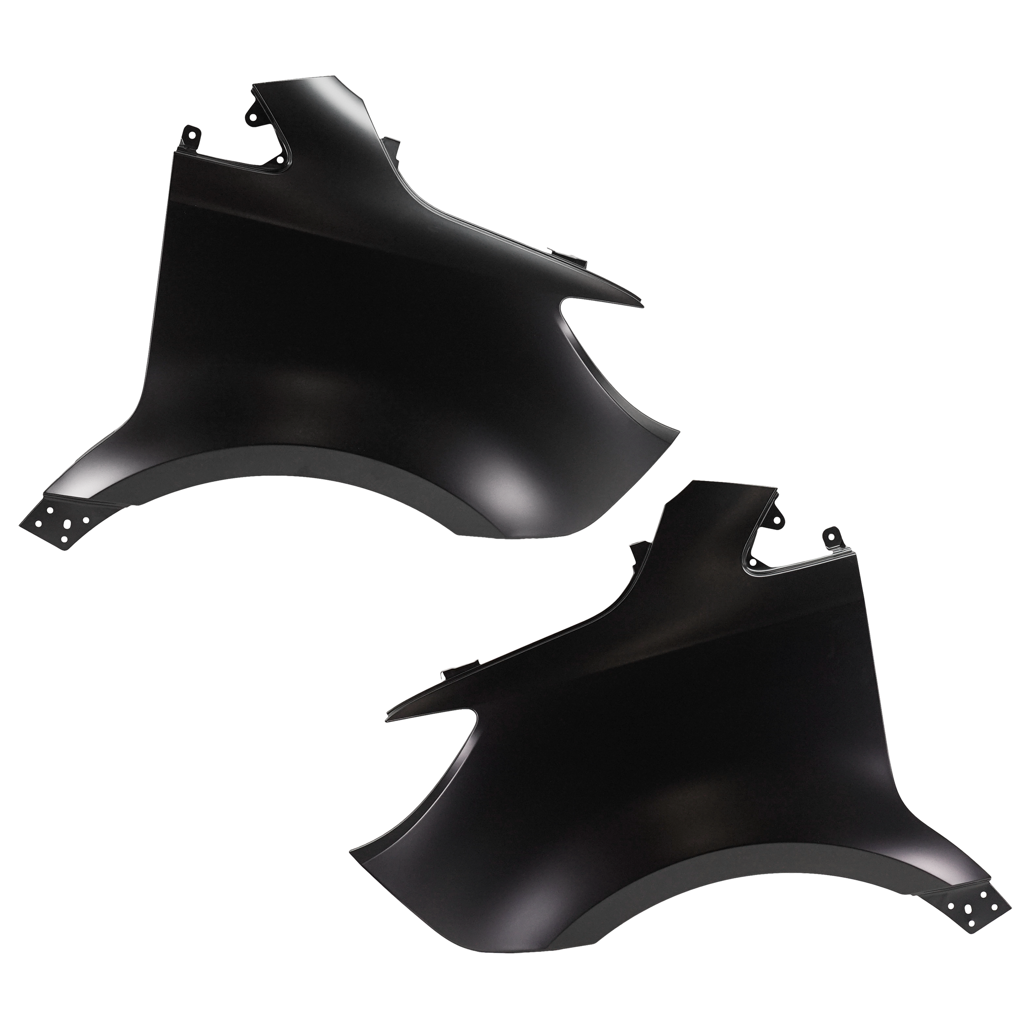 AM SPRINTER VAN 19-22 FRONT FENDER RH AND LH Primed w o Side Lamp Hole SKU SET RM22010027 Partslink MB1241168 MB1240168 OEM 9108810100-9108810000