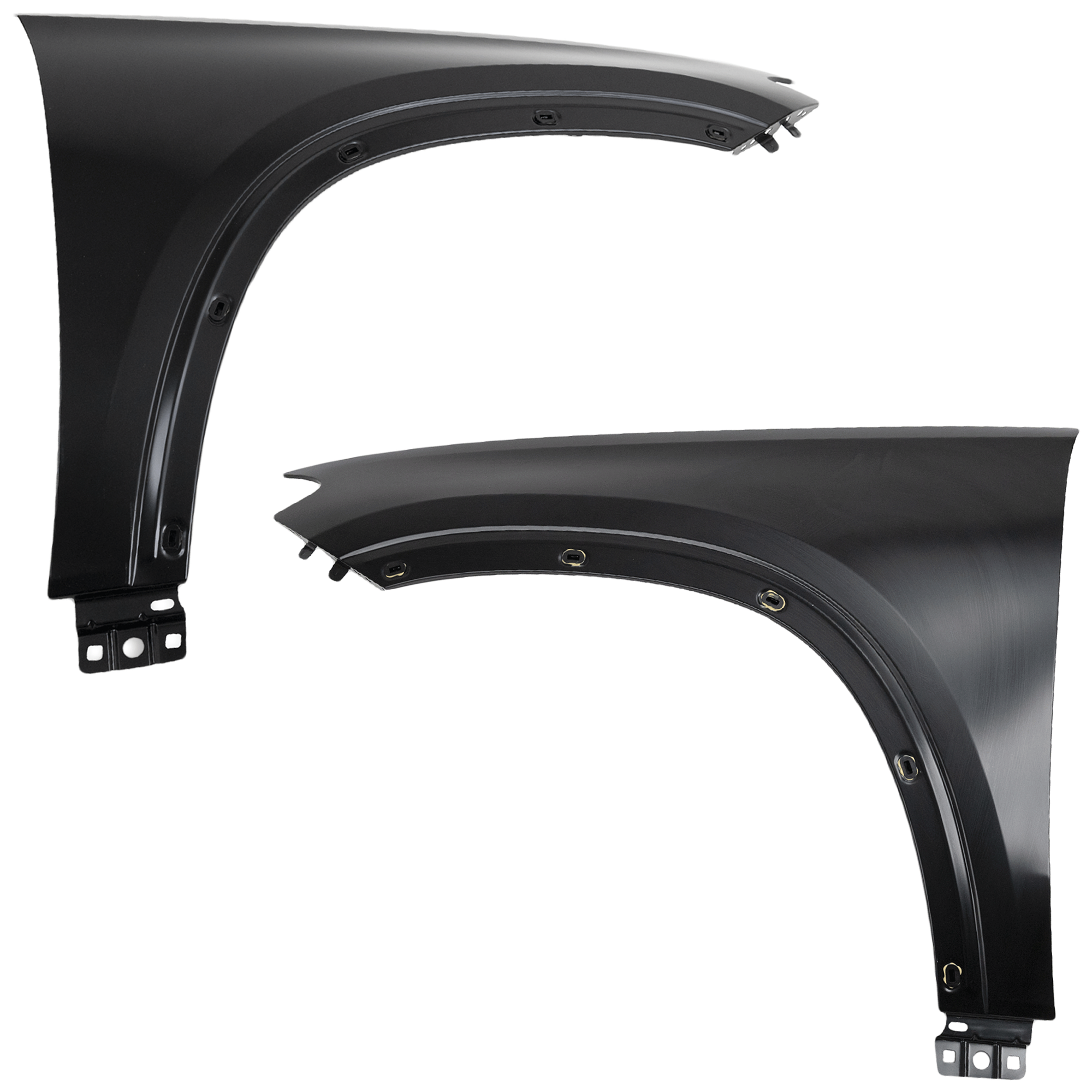 AM GLE CLASS 20-23 FRONT FENDER RH AND LH Aluminum CAPA SKU SET RM22010033Q Partslink MB1240169C MB1241169C OEM 1678802300-1678802400