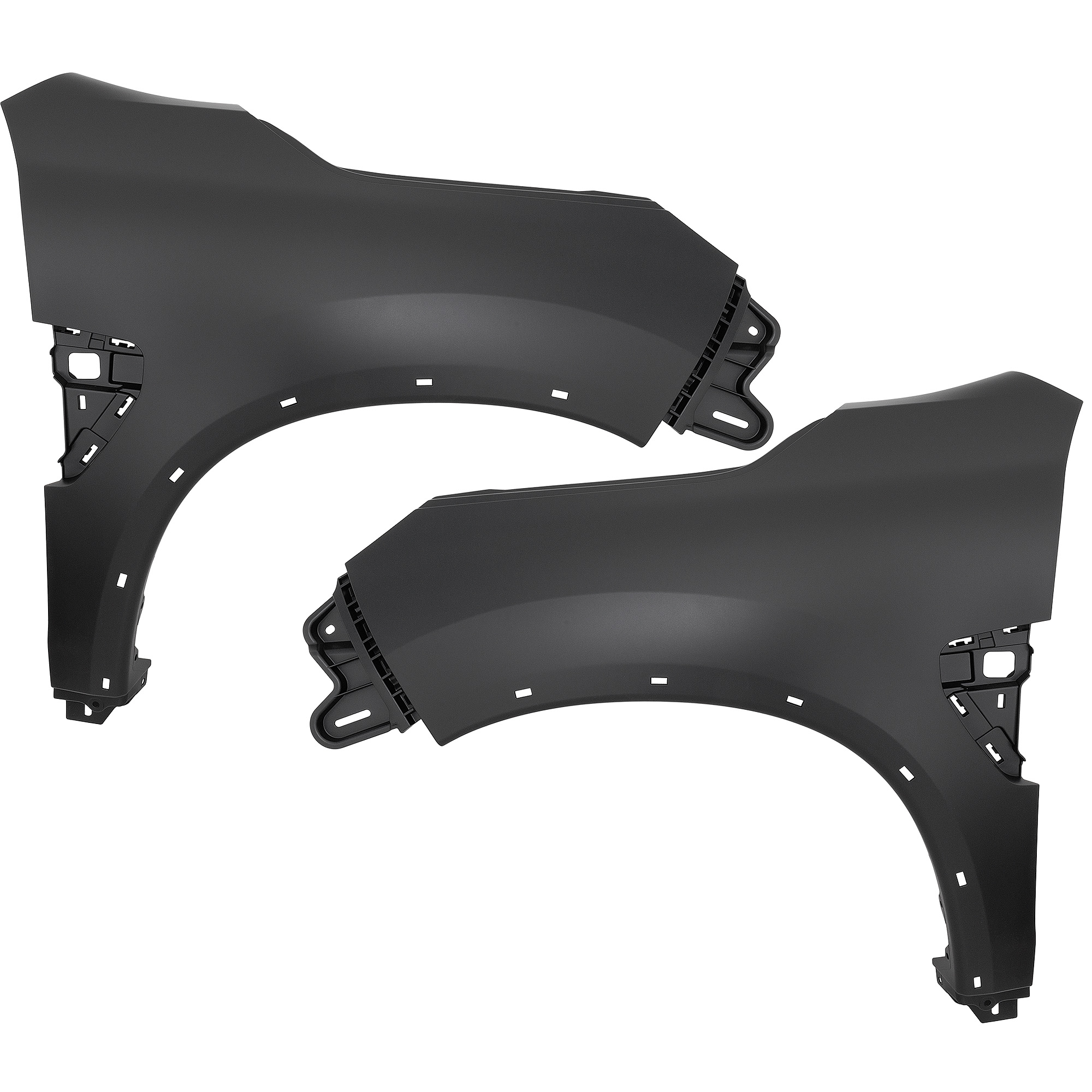AM OUTLANDER SPORT 20-23 RVR 20-20 FRONT FENDER RH AND LH Primed SKU SET RM22010051 Partslink MI1241182 MI1240182 OEM 63112W050P 5220AG80-63113W060P