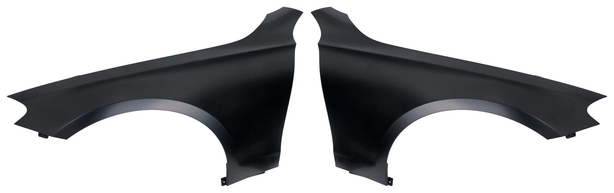 AM E350 E450-24-25 FRONT FENDER RH AND LH Paint to Match Steel Sedan 214 Body SKU SET RM22010083 Partslink MB1240185 MB1241185 OEM 2148800700-2148800800