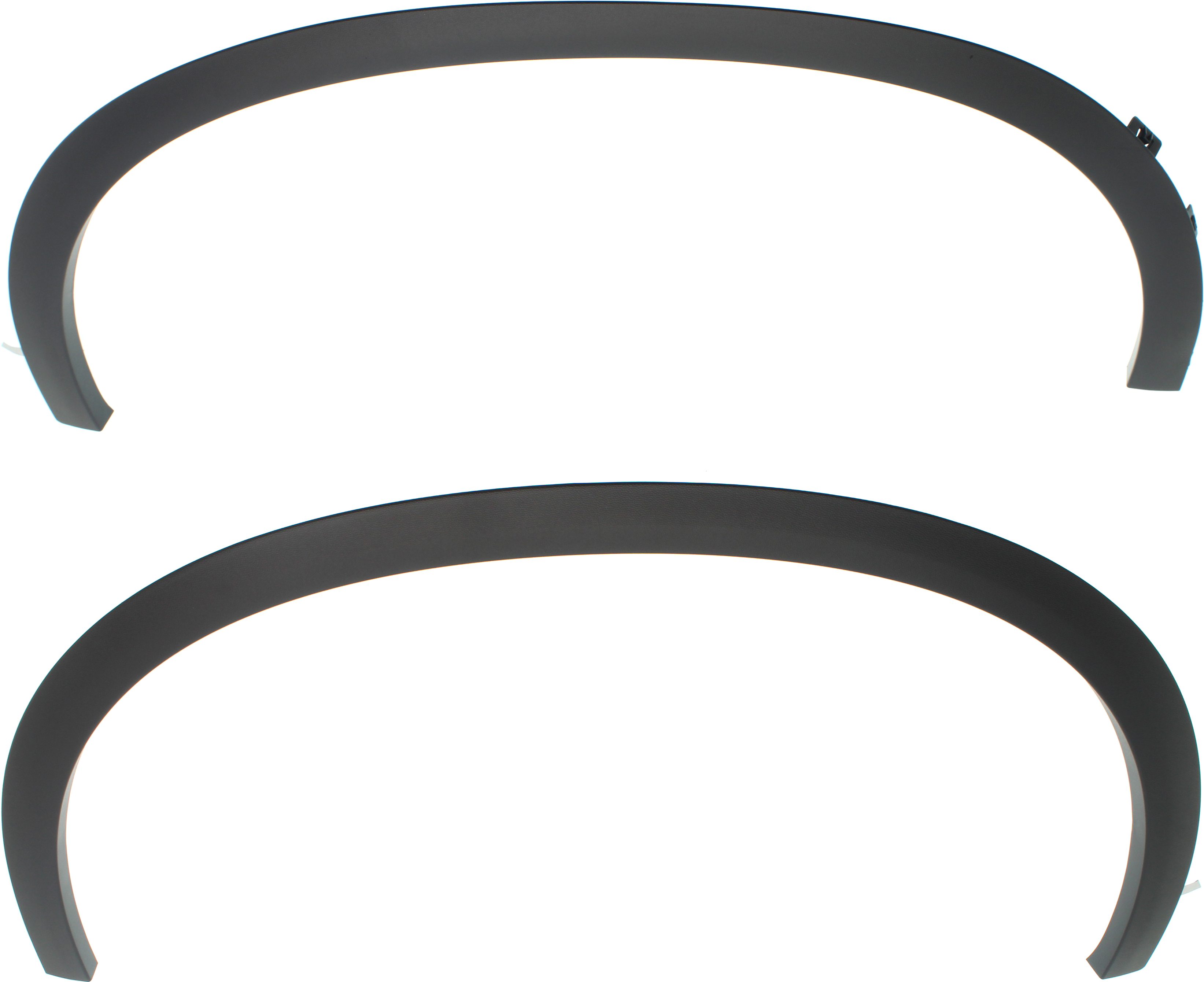 AM GLC300-16-22 GLC43 AMG 17-22 FRONT WHEEL OPENING MOLDING RH AND LH SKU SET RM22130007 Partslink MB1291101 MB1290101 OEM 2538850622-2538850522