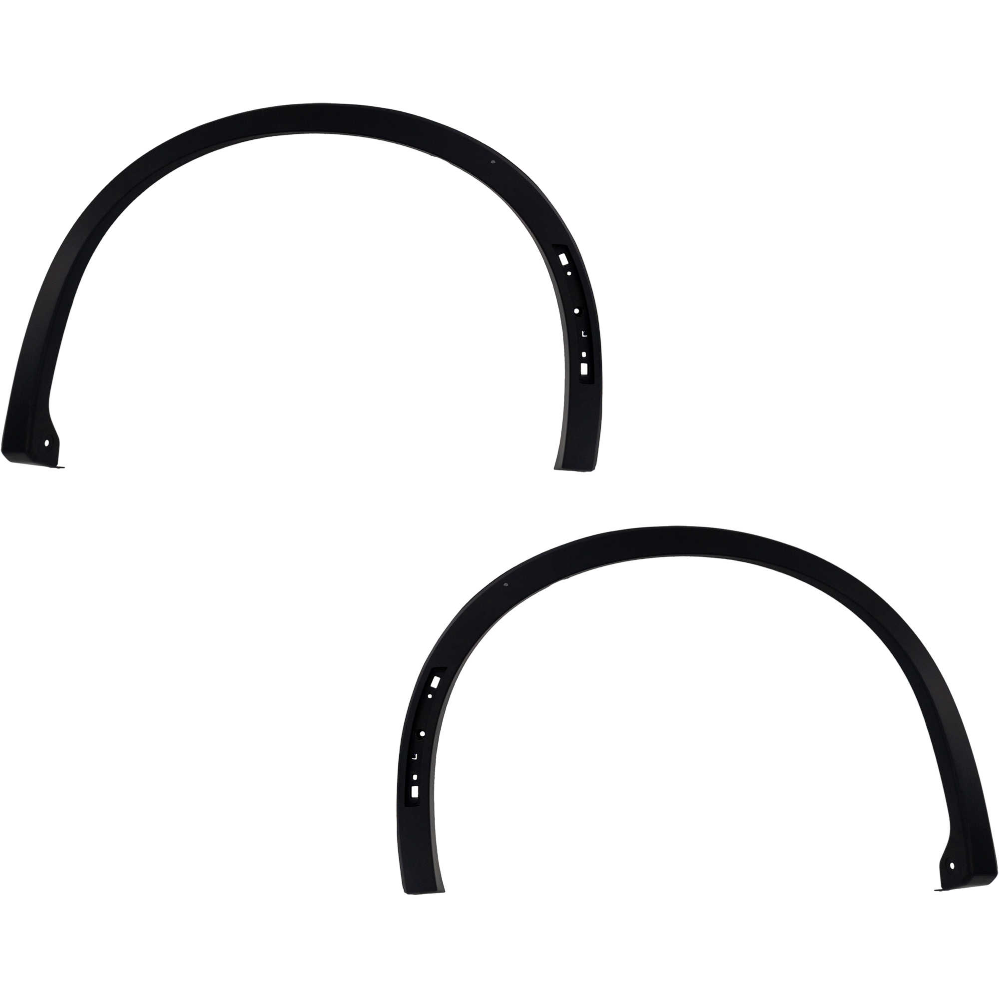 AM OUTLANDER 22-24 FRONT WHEEL OPENING MOLDING RH AND LH Assembly Textured Black SKU SET RM22130027 Partslink MI1290105 MI1291105 OEM 7400A595-7400A596