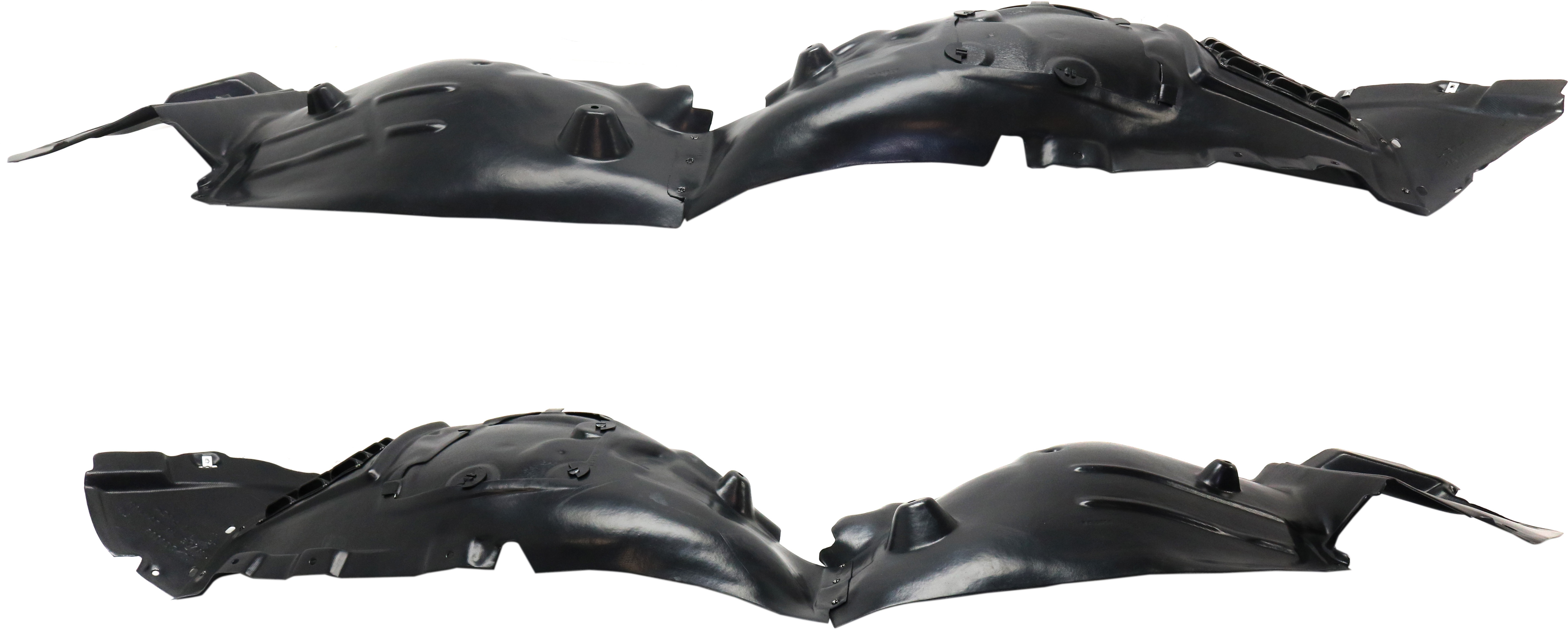 AM C63 AMG 15-18 FRONT FENDER LINER RH AND LH Sedan SKU SET RM22210009 Partslink MB1248180 MB1249180 OEM 2056902530-2056902630