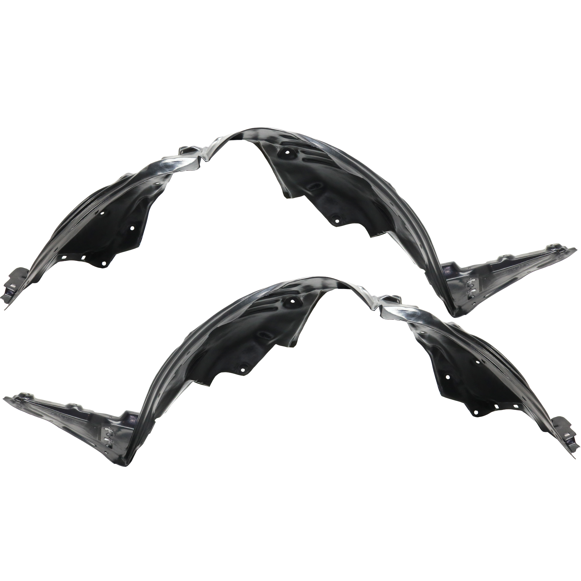 AM CX 5-17-21 FRONT FENDER LINER RH AND LH Set of 2 SKU SET RM22210027 Partslink MA1248149 MA1249149 OEM KB7W56130C KB7W56140C