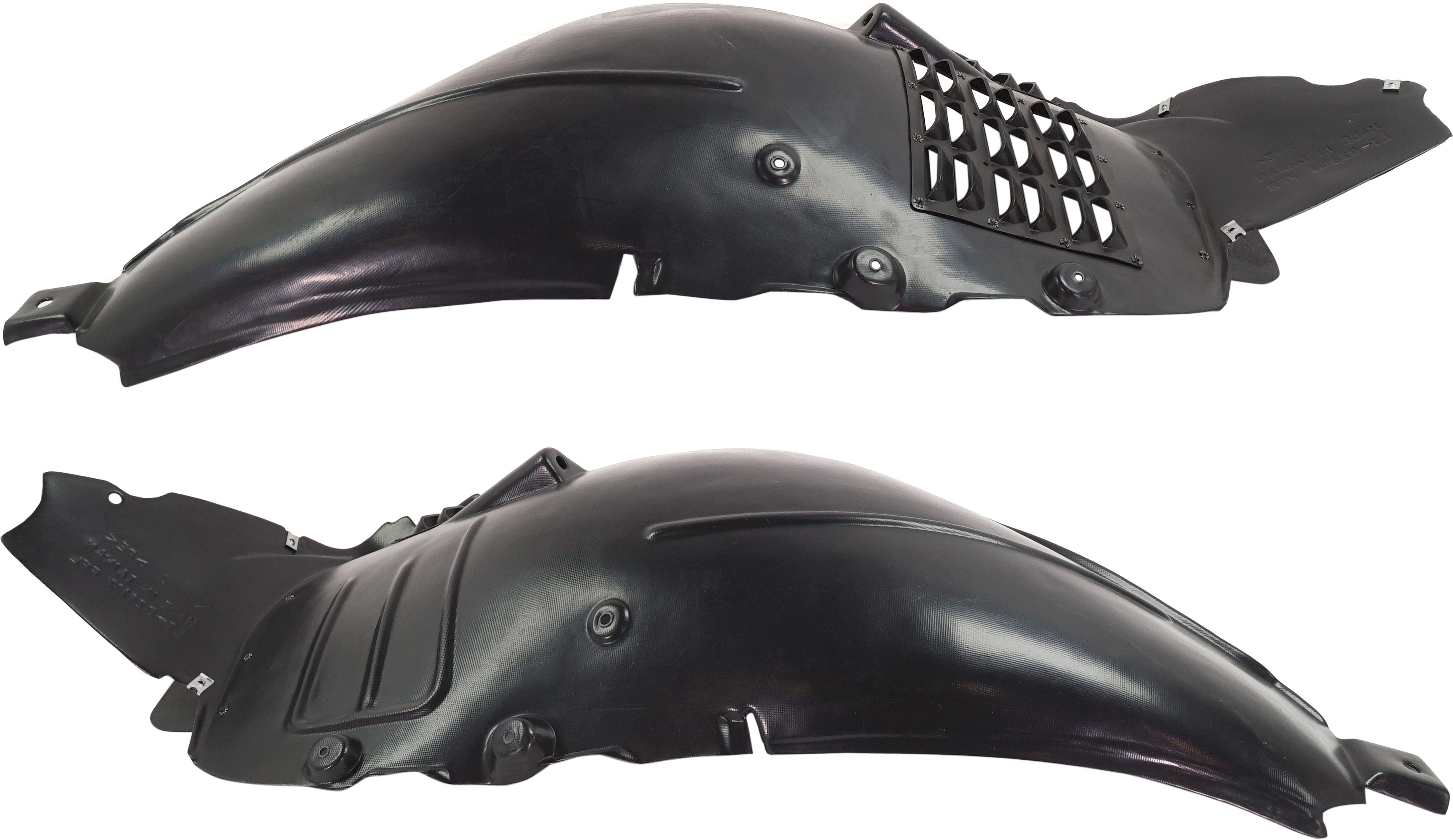 AM CL CLASS 11-14 FRONT FENDER LINER RH AND LH Front Section SKU SET RM22210031 Partslink MB1248184 MB1249184 OEM 2166902330-2166902430