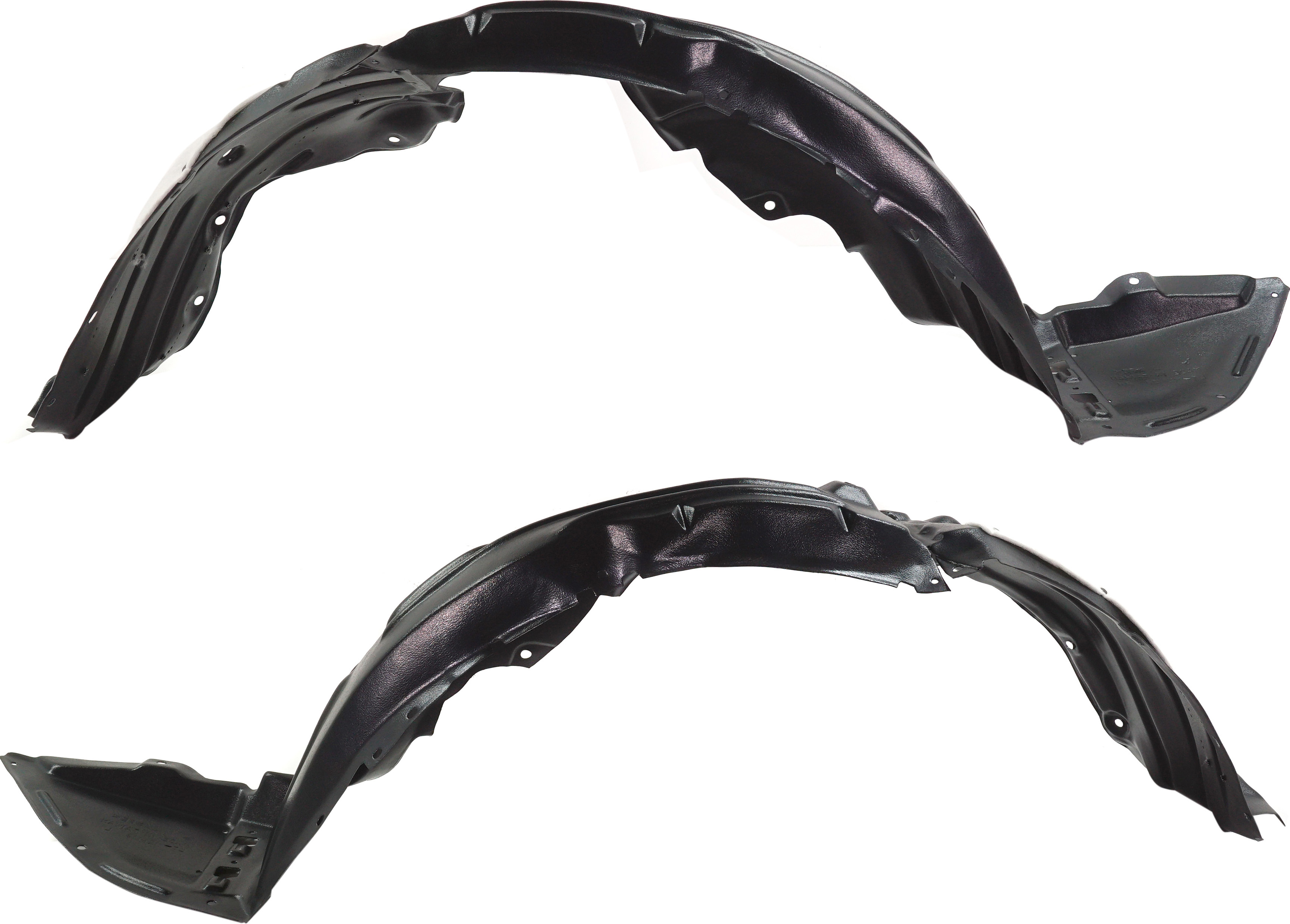 AM MAZDA 6-18-21 FRONT FENDER LINER RH AND LH SKU SET RM22210033 Partslink MA1249151 MA1248151 OEM GRF256130 GRF256140
