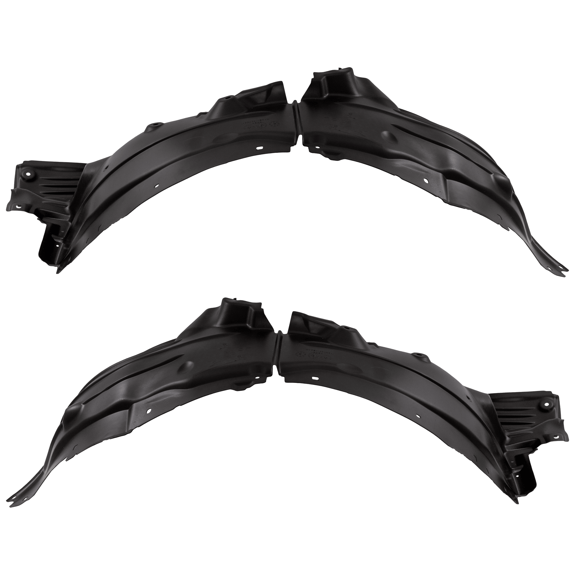 AM CX 90-24-25 REAR FENDER LINER RH AND LH w o Insulation Foam SKU SET RM22210049 OEM KMV656130A PFM KMV656140A PFM