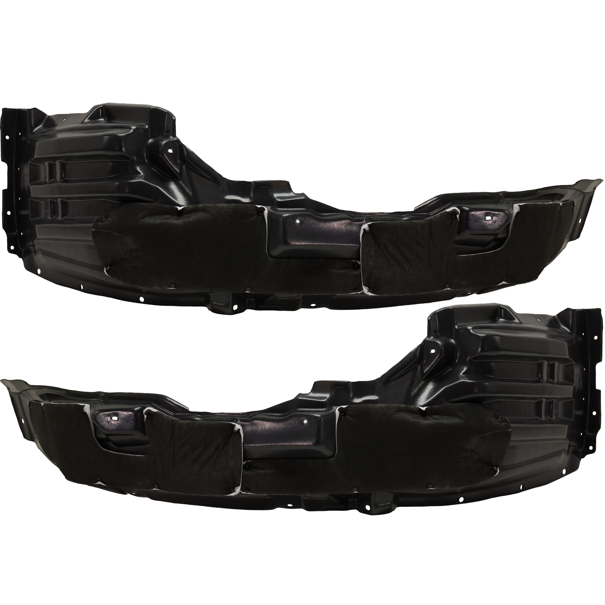 AM OUTLANDER 14-20 FENDER LINER RH AND LH SKU SET RM22210051 Partslink MI1248133 MI1249133 OEM 5370B881 PFM 5370B882 PFM