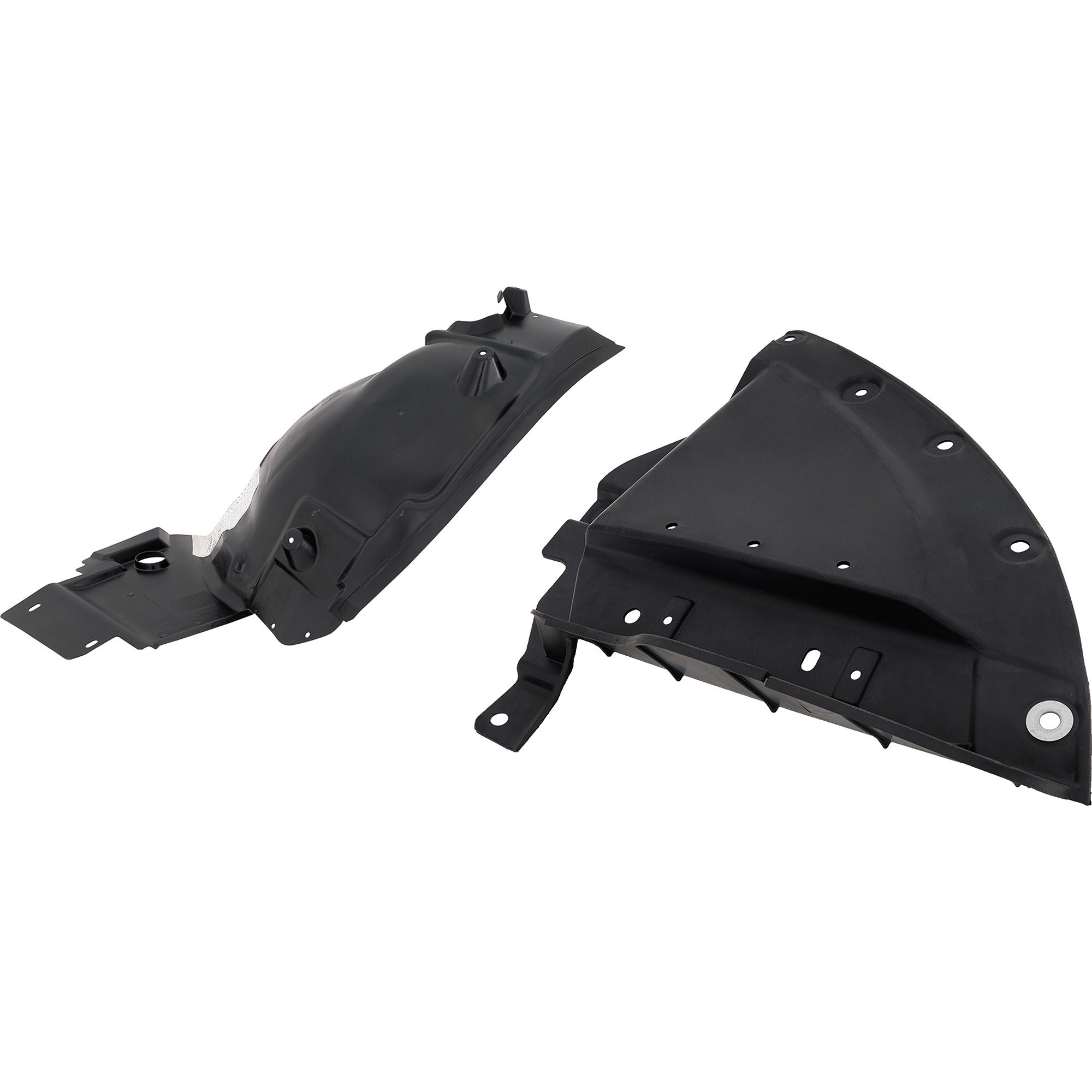 AM E CLASS 17-23 FRONT FENDER LINER RH AND LH Rear Section Aluminum Pad E300 E350 E53 AMG E450 Models Sedan Wagon SKU SET RM22210053-1 Partslink MB1249199 MB1248190 OEM 2386911000-2386911700