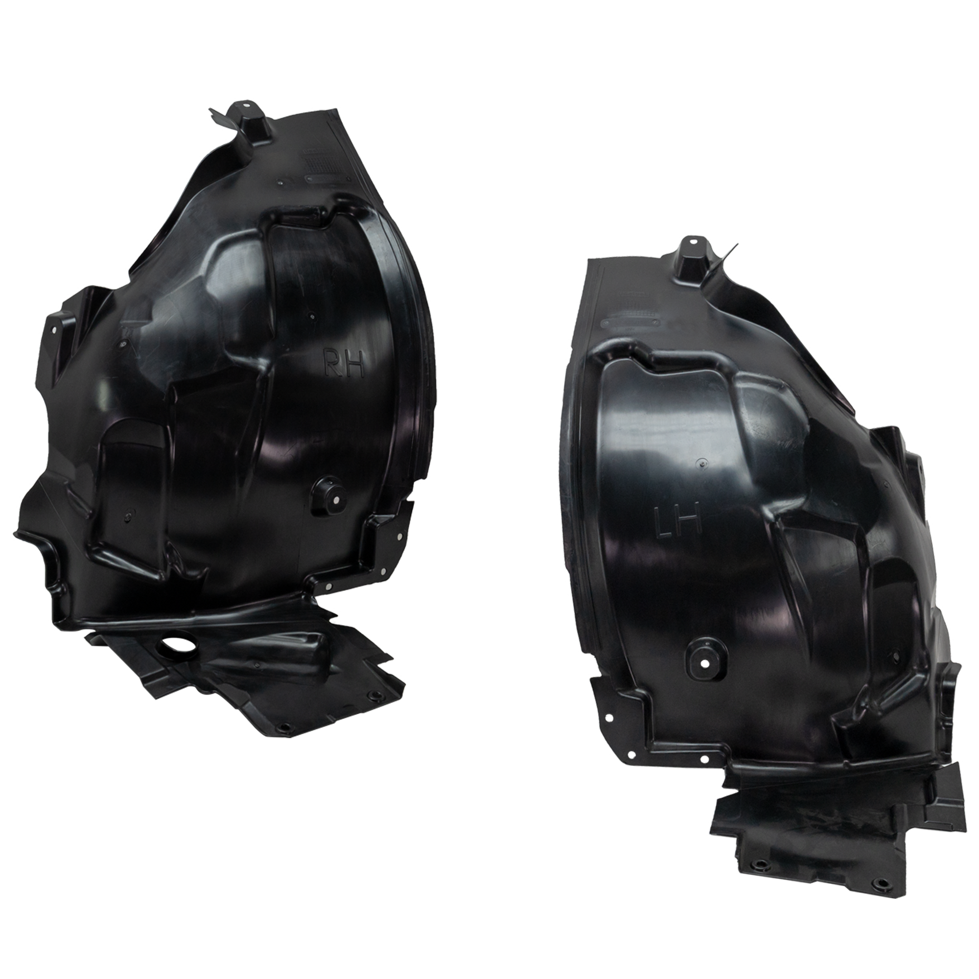 AM GLC CLASS 16-23 FRONT FENDER LINER RH AND LH Rear Section SKU SET RM22210055 Partslink MB1248188 MB1249188 OEM 2536910303-2536910403