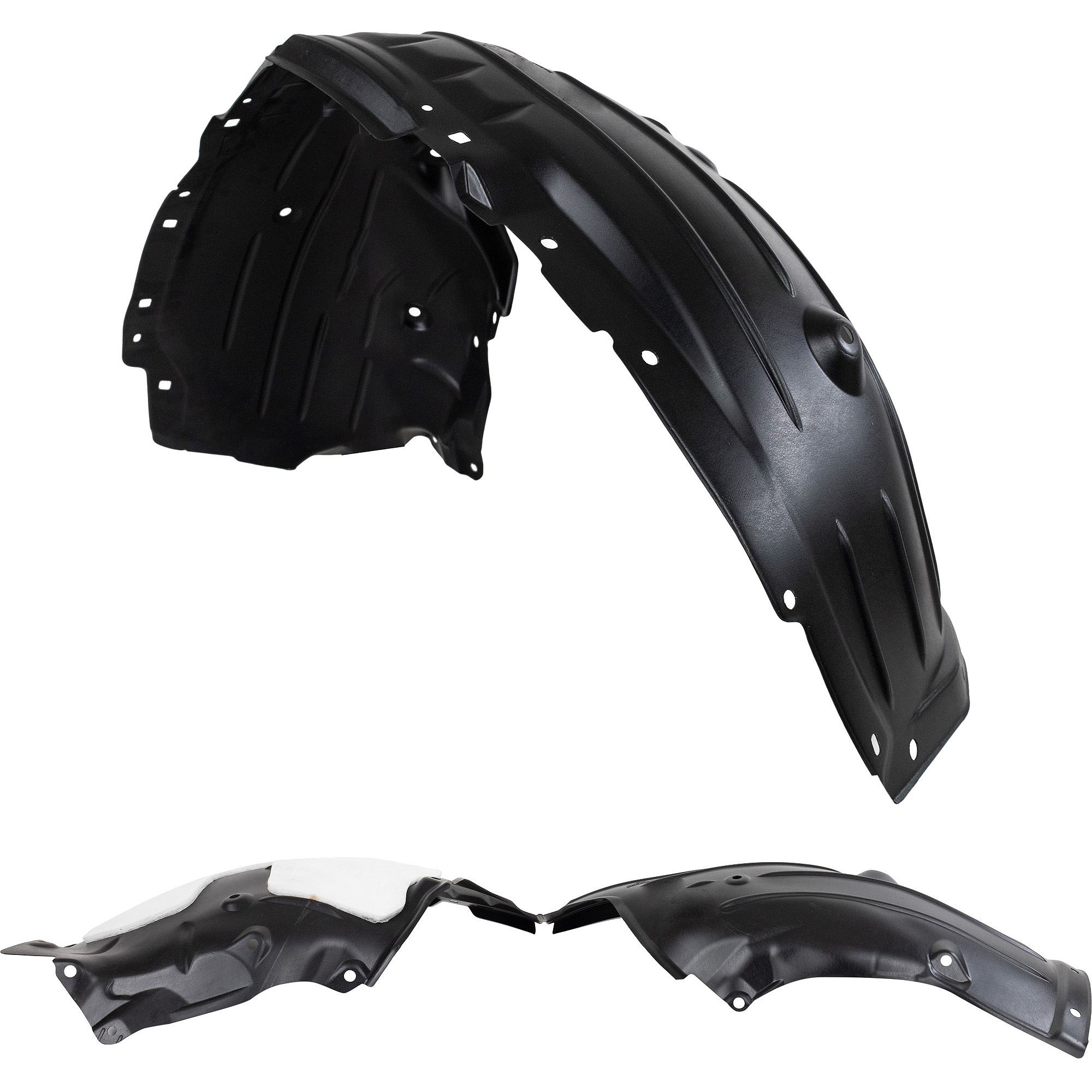 AM CX 30-20-23 FRONT FENDER LINER RH AND LH SKU SET RM22210071 Partslink MA1249155 MA1248155 OEM DFR556130 DFR556140