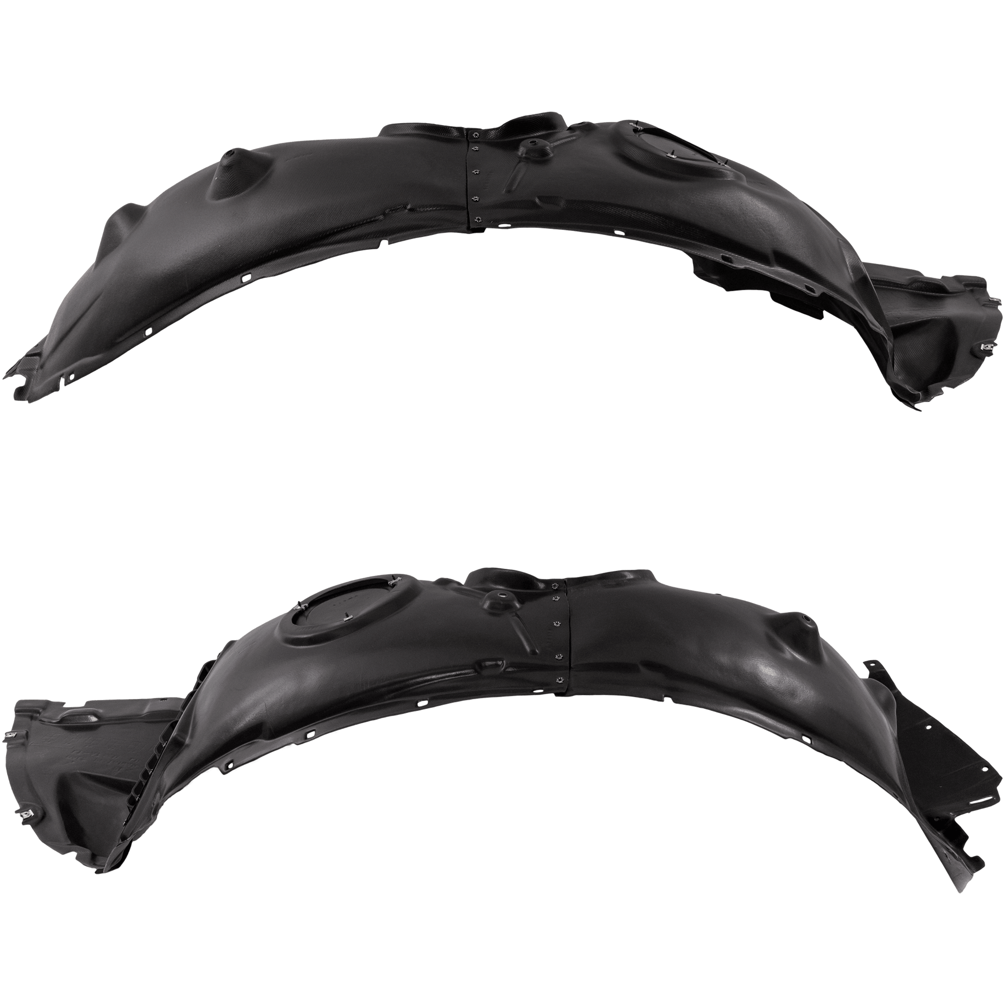 AM COUNTRYMAN 17-24 FRONT FENDER LINER RH AND LH Vacuum Form w o Insulation Foam 17-21 Base S Models SKU SET RM22210081 OEM 51717386956 PFM 51717387865 PF