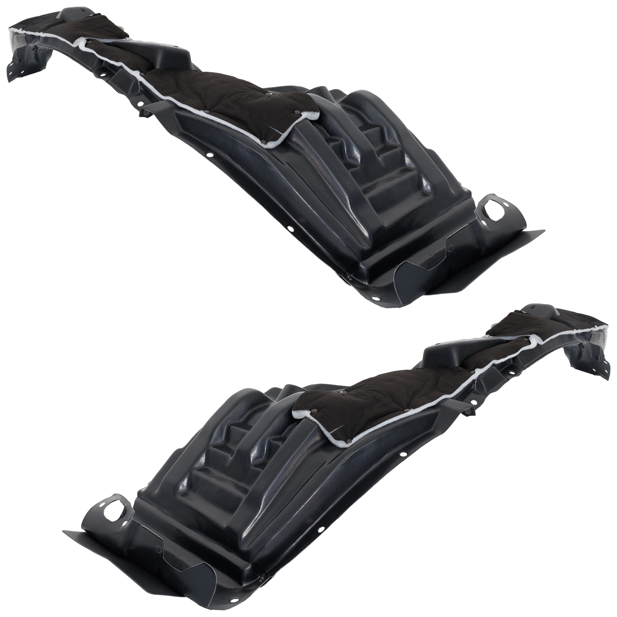 AM OUTLANDER SPORT 20-23 RVR 20-22 FRONT FENDER LINER RH AND LH Plastic Vacuum Form SKU SET RM22210087 Partslink MI1248136 MI1249136 OEM 5370C319-5370C320
