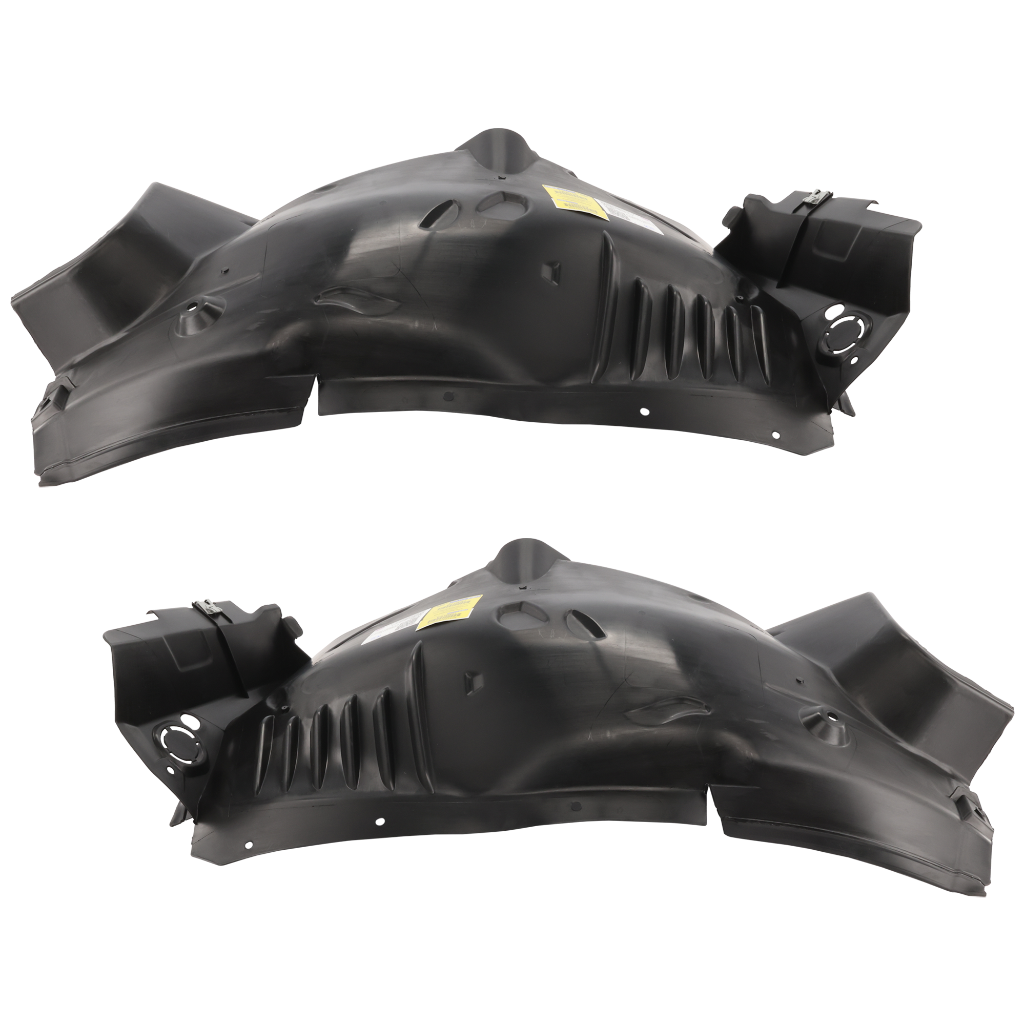 AM C CLASS 12-14 FRONT SPLASH SHIELD RH AND LH Front Section Exc. C63 AMG Model Coupe Sedan 12-14 Plastic Injection Form CAPA SKU SET RM22210103Q Partslink MB1248173C MB1249173C OEM 2046905930-2046906030