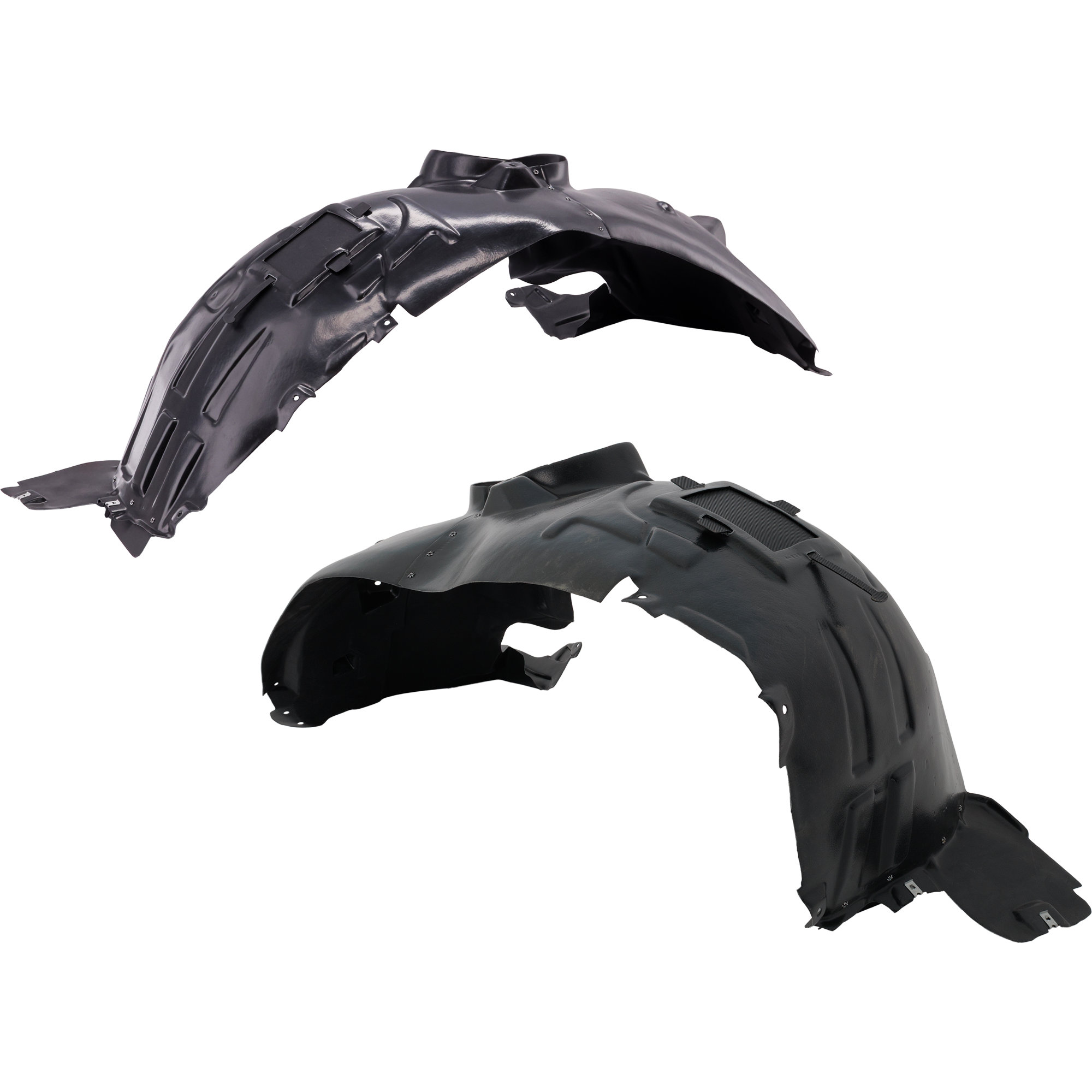 AM GLA250-18-20 FRONT FENDER LINER RH AND LH Vacuum Form w o Insulation Foam SKU SET RM22210129 OEM 1566907300 PFM 1566907400 PFM