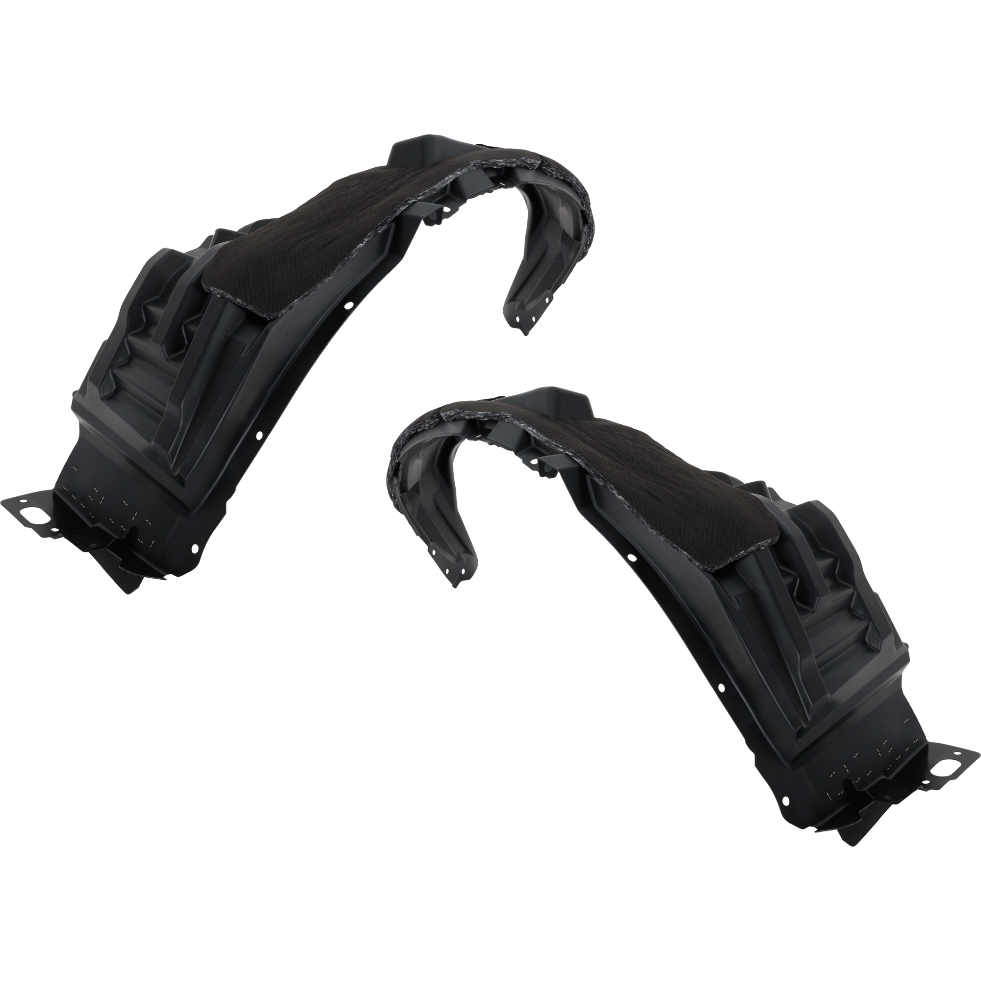 AM OUTLANDER SPORT RVR 20-24 FRONT FENDER LINER RH AND LH Injection Form w Insulation CAPA SKU SET RM22210133Q Partslink MI1248134C MI1249134C OEM 63840W040P 63841W030P