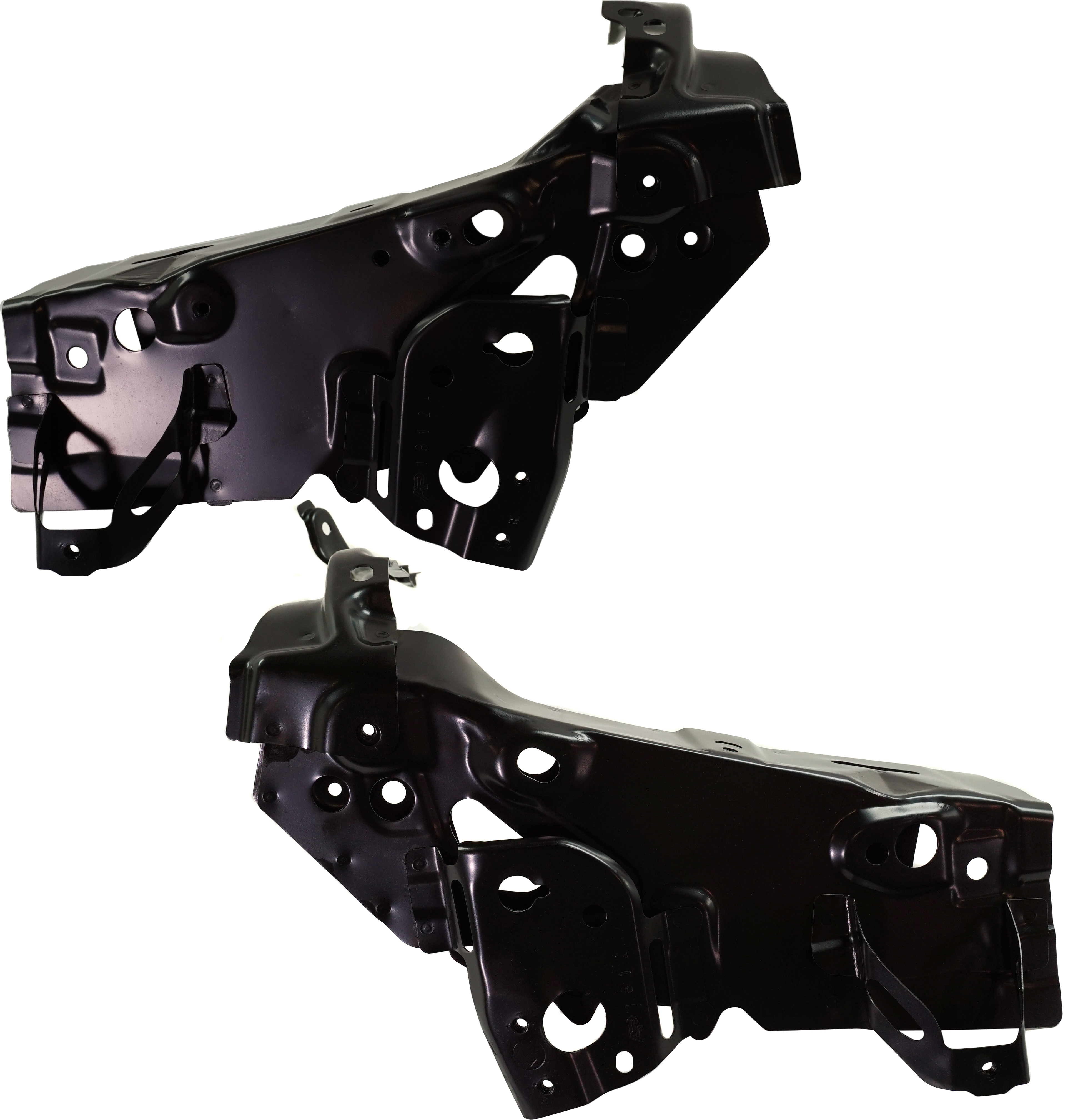 AM CX 5-17-23 RADIATOR SUPPORT RH AND LH Side Panel Assembly Steel CAPA SKU SET RM25050003Q Partslink MA1225169C MA1225170C OEM KB7W53140 KB7W54140