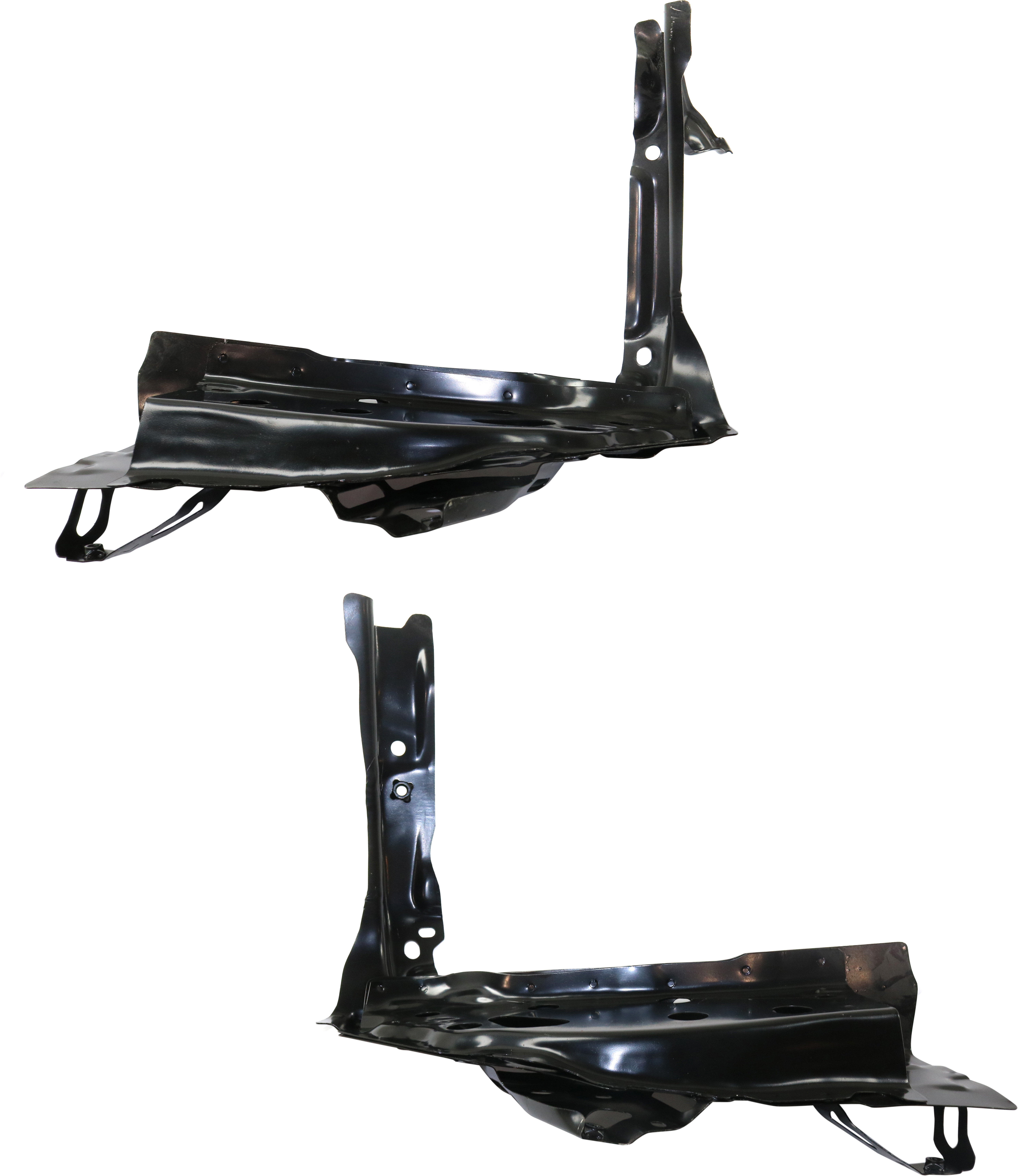 AM CX 5-17-24 RADIATOR SUPPORT RH AND LH Side Panel Assembly Steel SKU SET RM25050003 Partslink MA1225169 MA1225170 OEM KB7W53140 KB7W54140