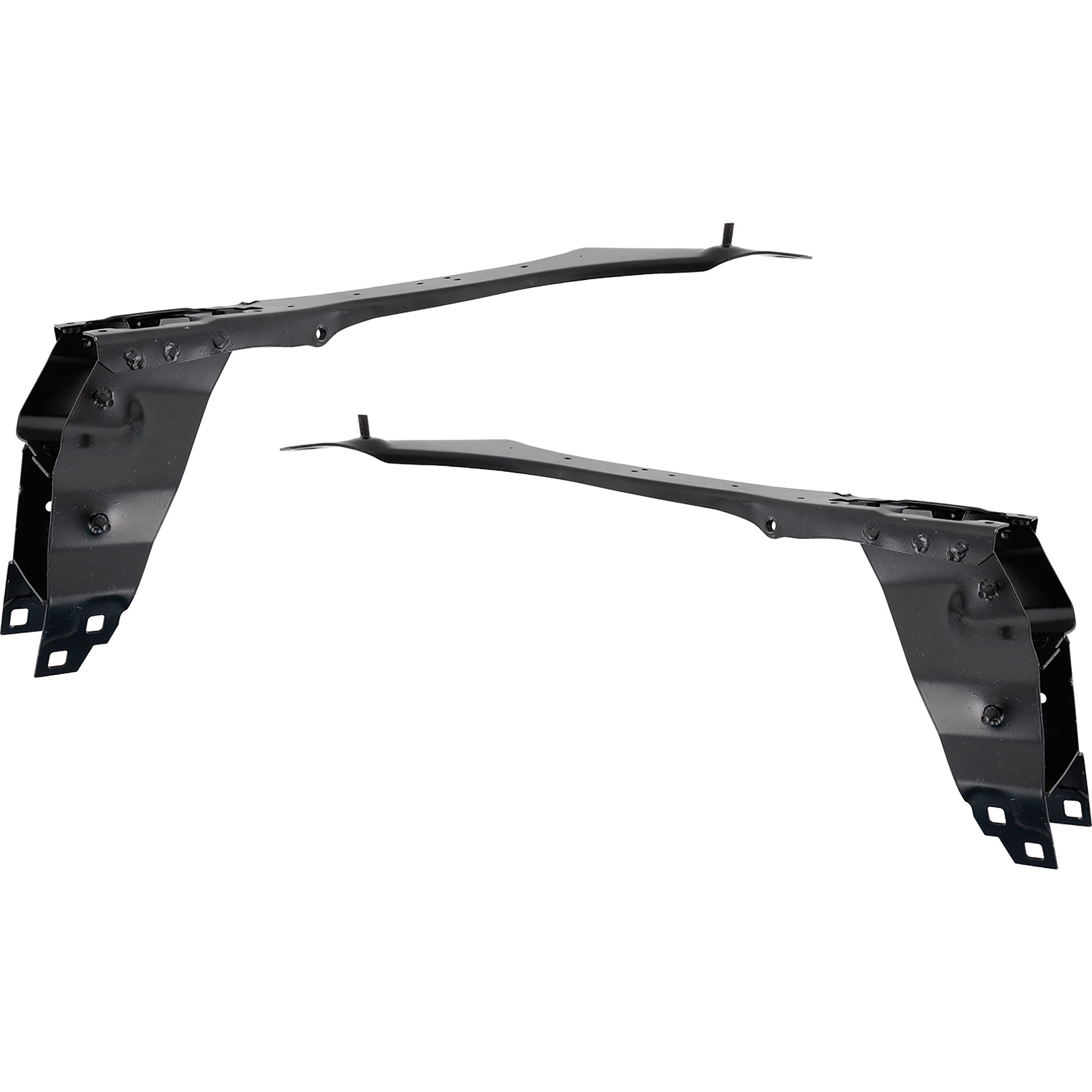 AM COOPER CLUBMAN COOPER COUNTRYMAN 16-24 RADIATOR SUPPORT RH AND LH Side Support X1-16-23 Model w o Adaptive Headlight SKU SET RM25050025 Partslink BM1225156 BM1225157 OEM 51647426633-51647426634