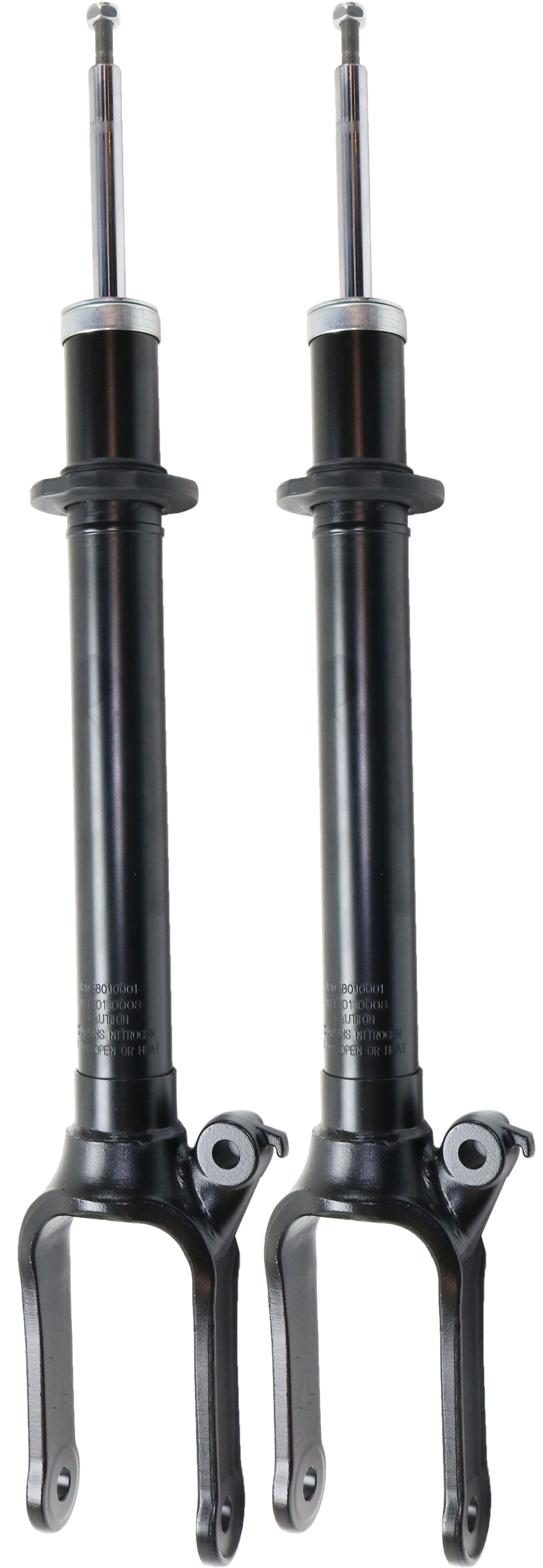 AM ML350-06-11 ML320-07-09 FRONT BARE STRUT RH AND LH Gas Charged Twin tube SKU SET RM28010001-2 OEM 1643200130