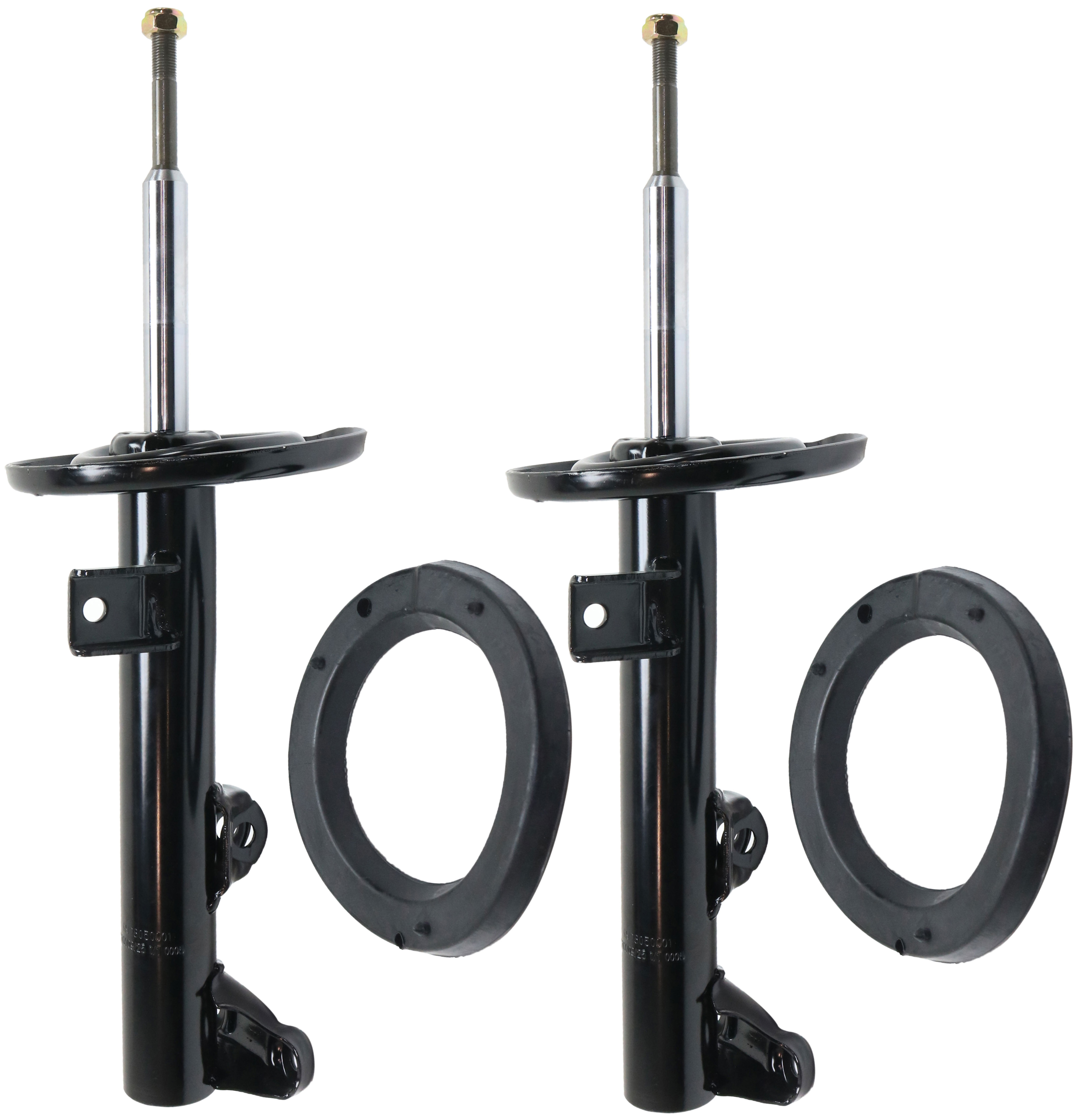 AM C230-02-07 C240-01-05 FRONT BARE STRUT RH AND LH Gas Charged Twin tube w Sport Suspension Set of 2 SKU SET RM28050001-2 OEM 71488-335932 G56792-1331517-33
