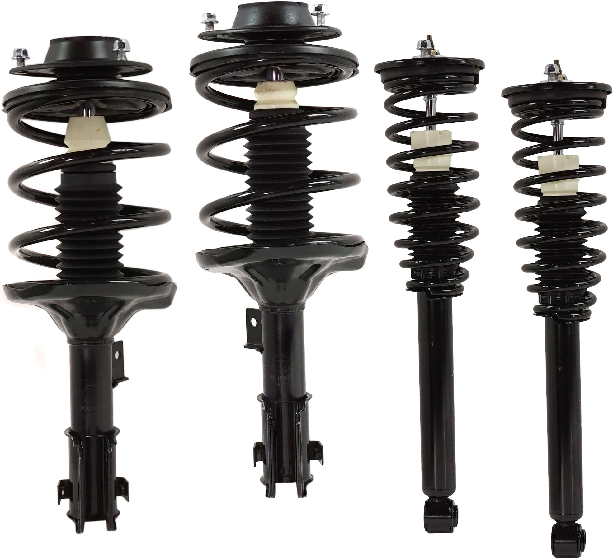 AM ECLIPSE 00-05 FRONT AND REAR FULLY LOADED STRUT RH AND LH Set of 4 Gas Charged Twin tube SKU SET RM28050017-4 OEM 271276-55S15940-1345428-15940