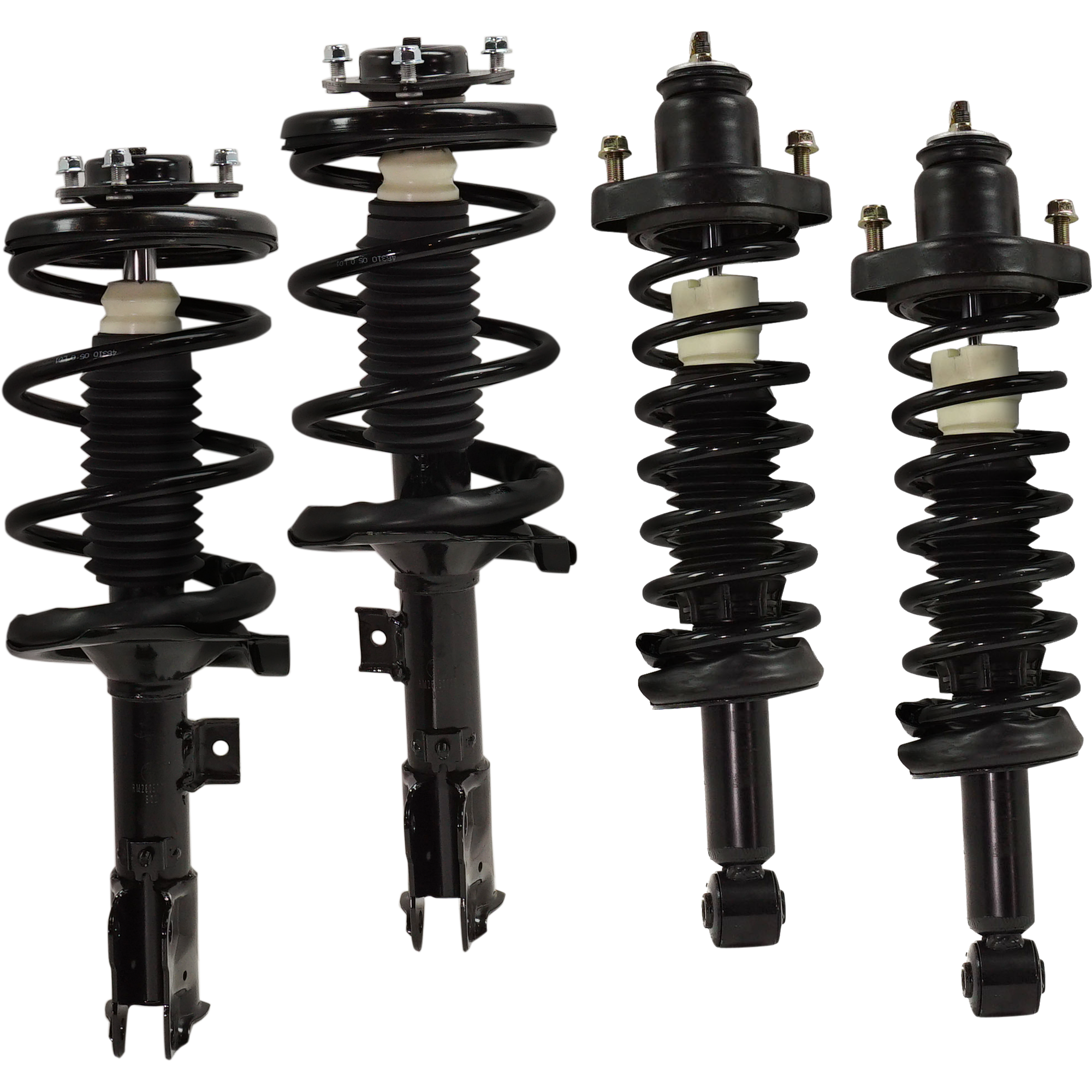 AM LANCER 08-10 FRONT AND REAR FULLY LOADED STRUT RH AND LH Set of 4 SKU SET RM28050019-4 B OEM 172356-1331664L 2331664L 4060A