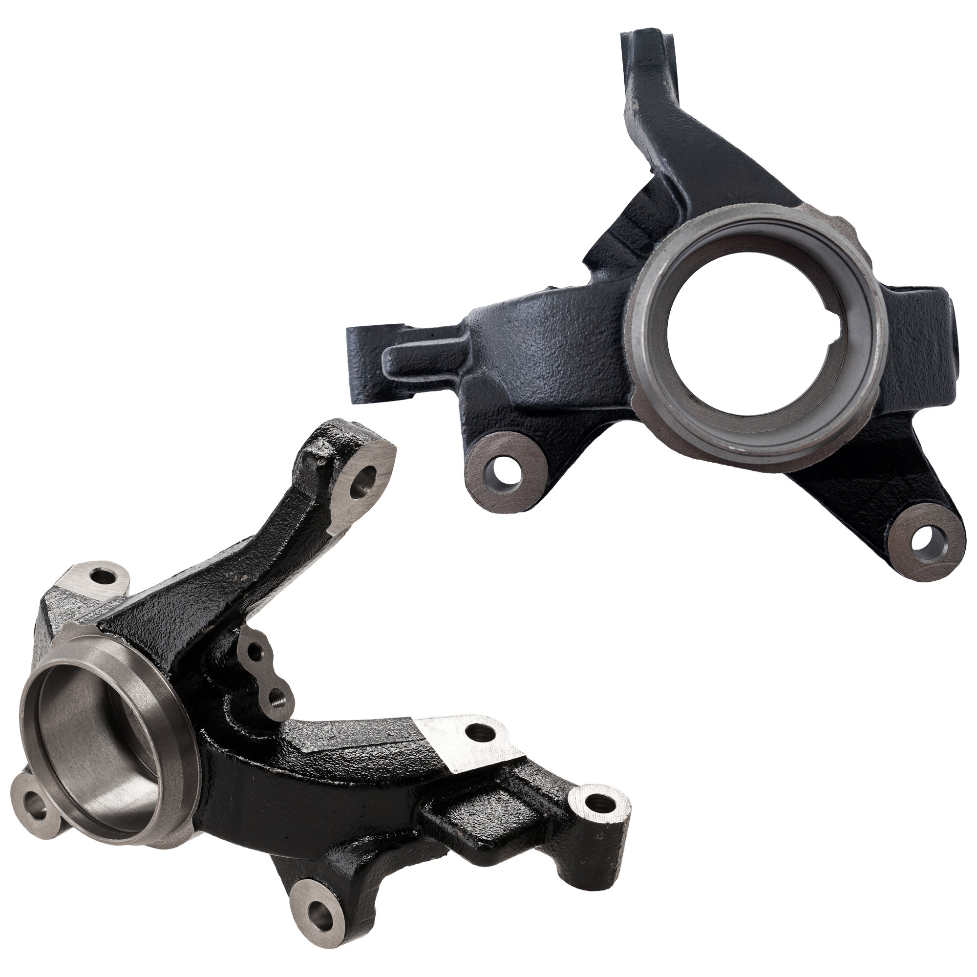 AM PROTEGE 99-03 PROTEGE5-02-03 FRONT KNUCKLE RH AND LH Black Cast Iron 4 Wheel ABS From 06-99 PROTEGE 99-99 SKU SET RM28080003 OEM C10033021A C10033021B C1003303