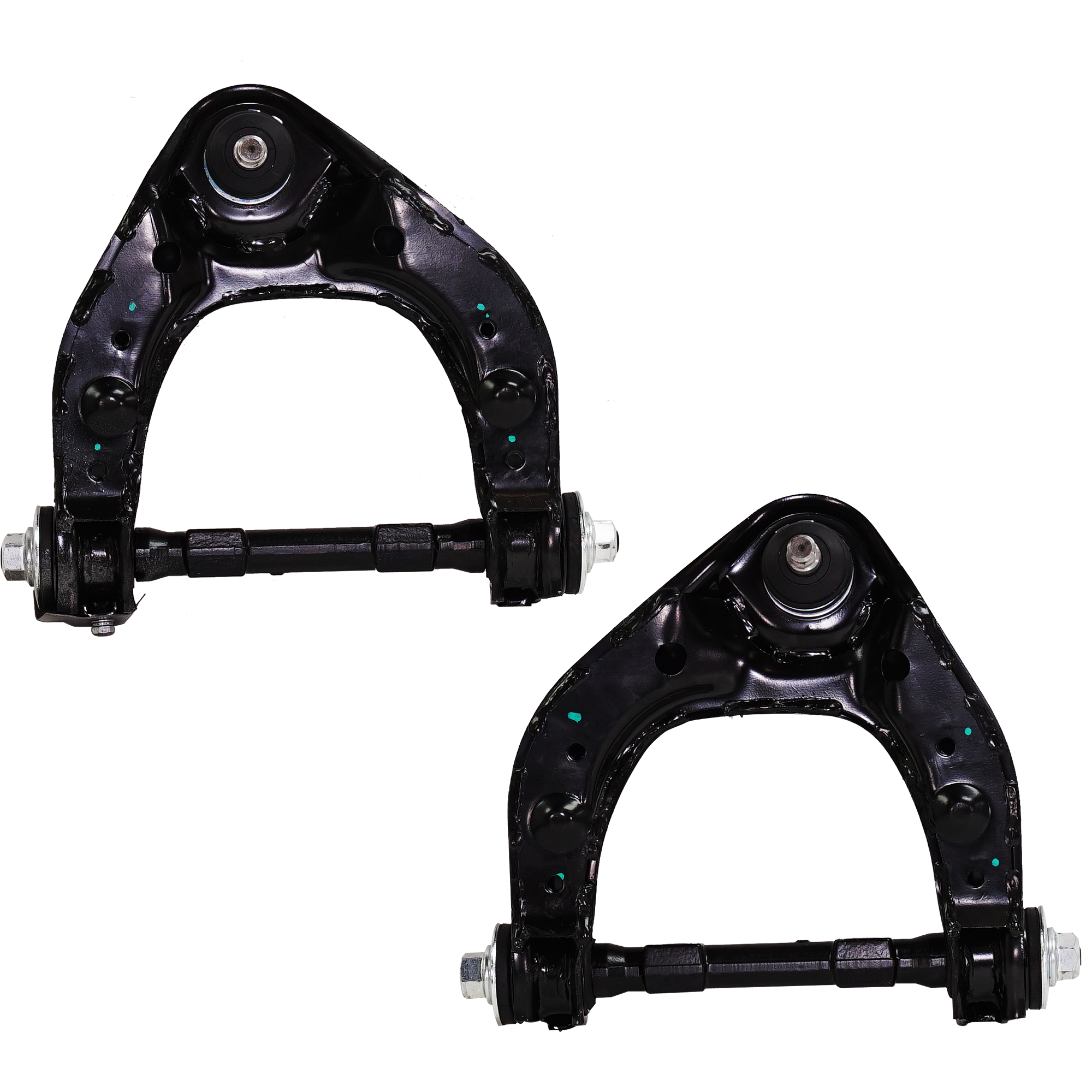 AM RAM 50-87-93 MIGHTY MAX 87-94 FRONT CONTROL ARM RH AND LH Upper Set of 2 w Ball Joint Four Wheel Drive SKU SET RM28150039 OEM MB527512 MB527161