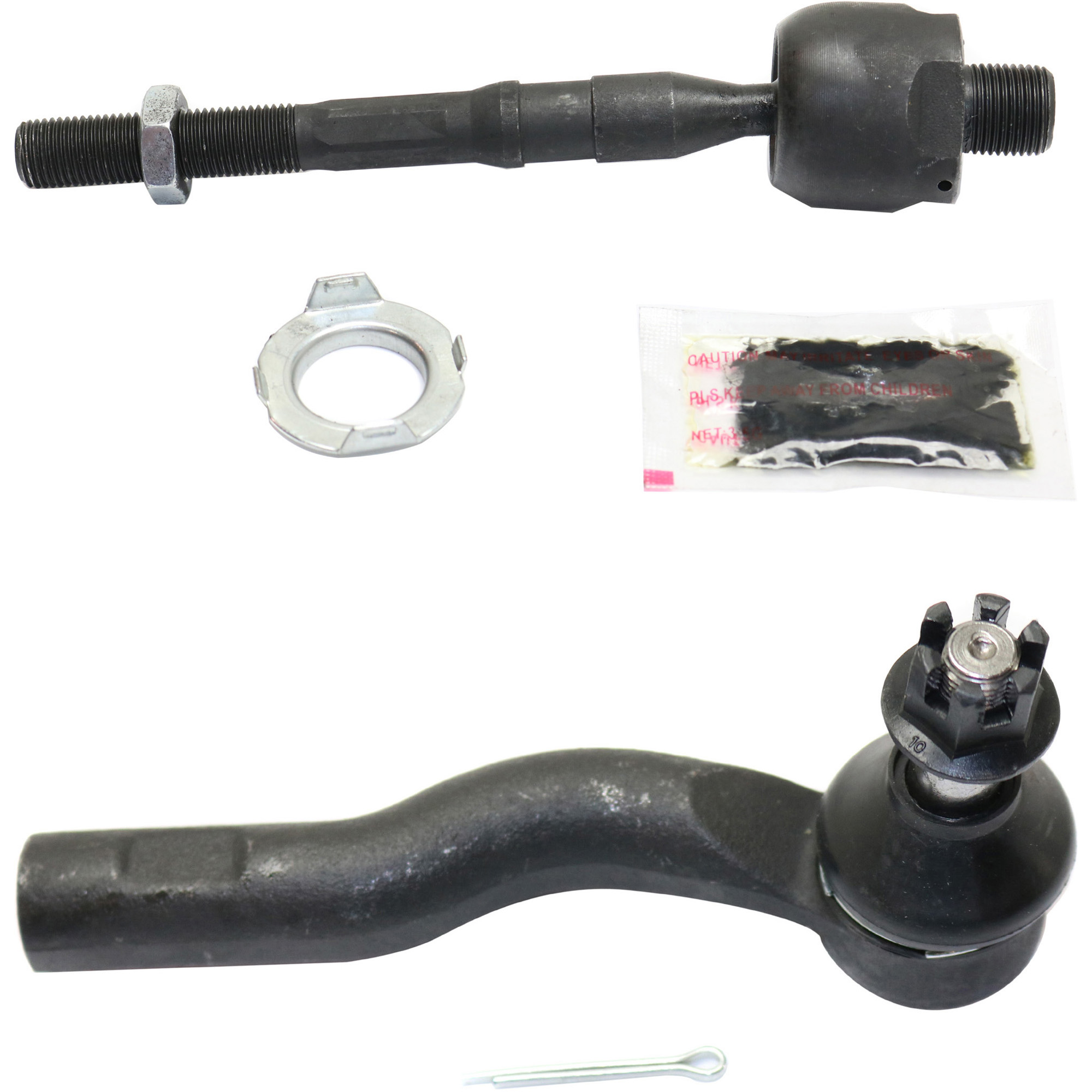 AM MAZDA 6-03-08 FRONT TIE ROD RH Inner and Outer Set of 2 SKU SET RM28210003-2 OEM G26A32280 GJ6E3224X
