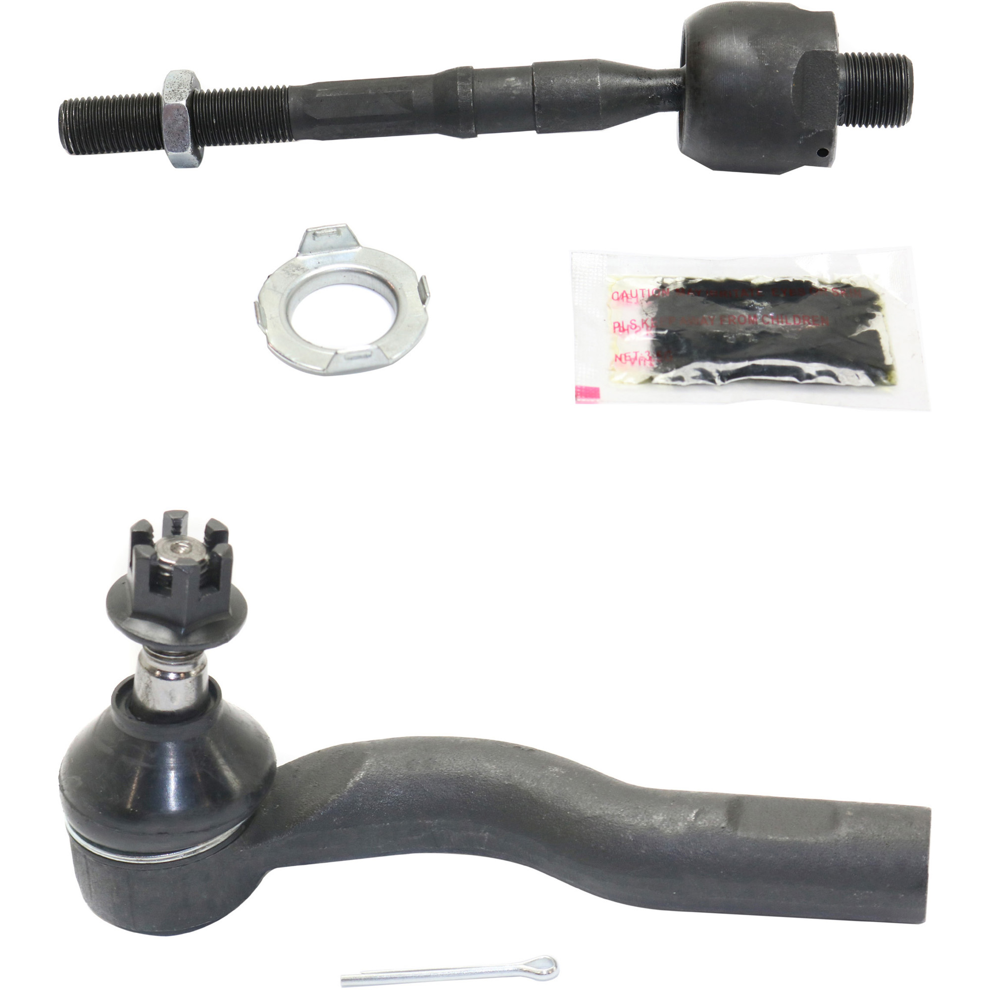 AM MAZDA 6-03-08 FRONT TIE ROD LH Inner and Outer Set of 2 SKU SET RM28210004-2 OEM G26A32290 GJ6E3224X