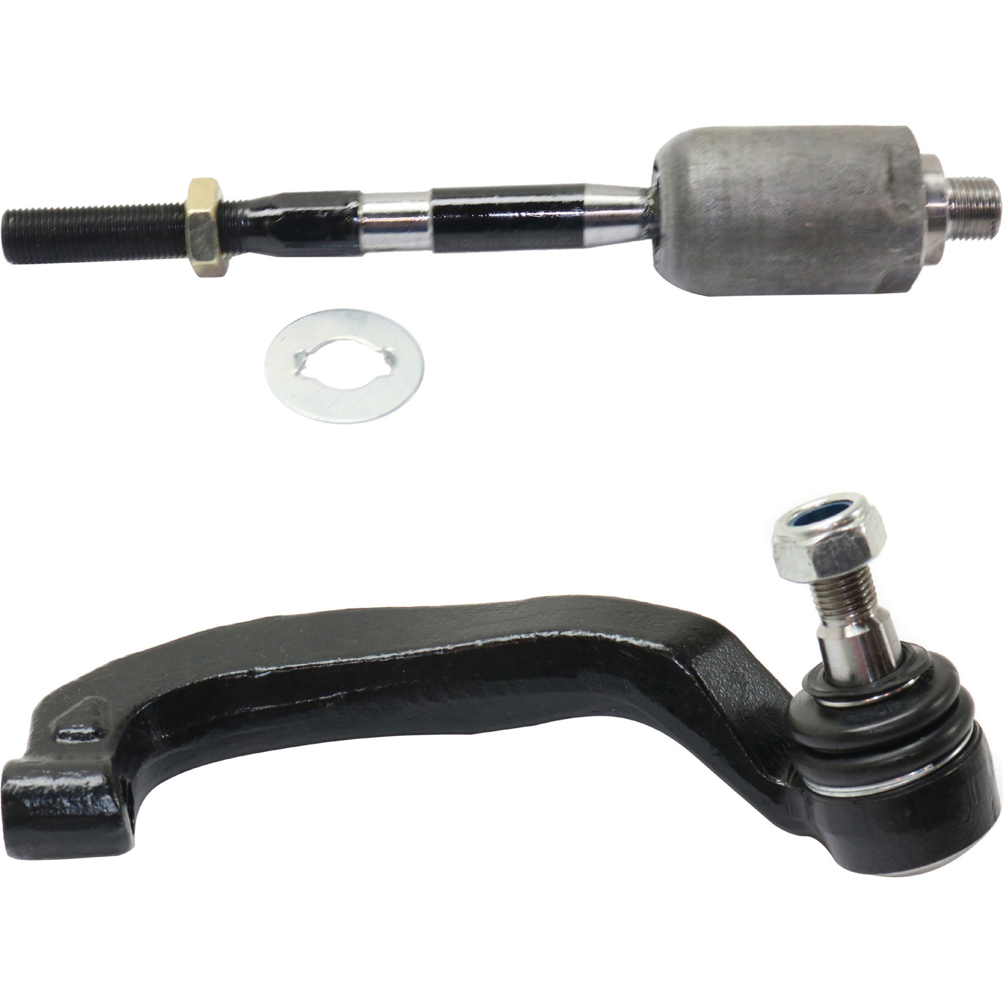 AM E500-04-06 FRONT TIE ROD END RH Inner and Outer SKU SET RM28210015-2 OEM 2113302903-2203381415