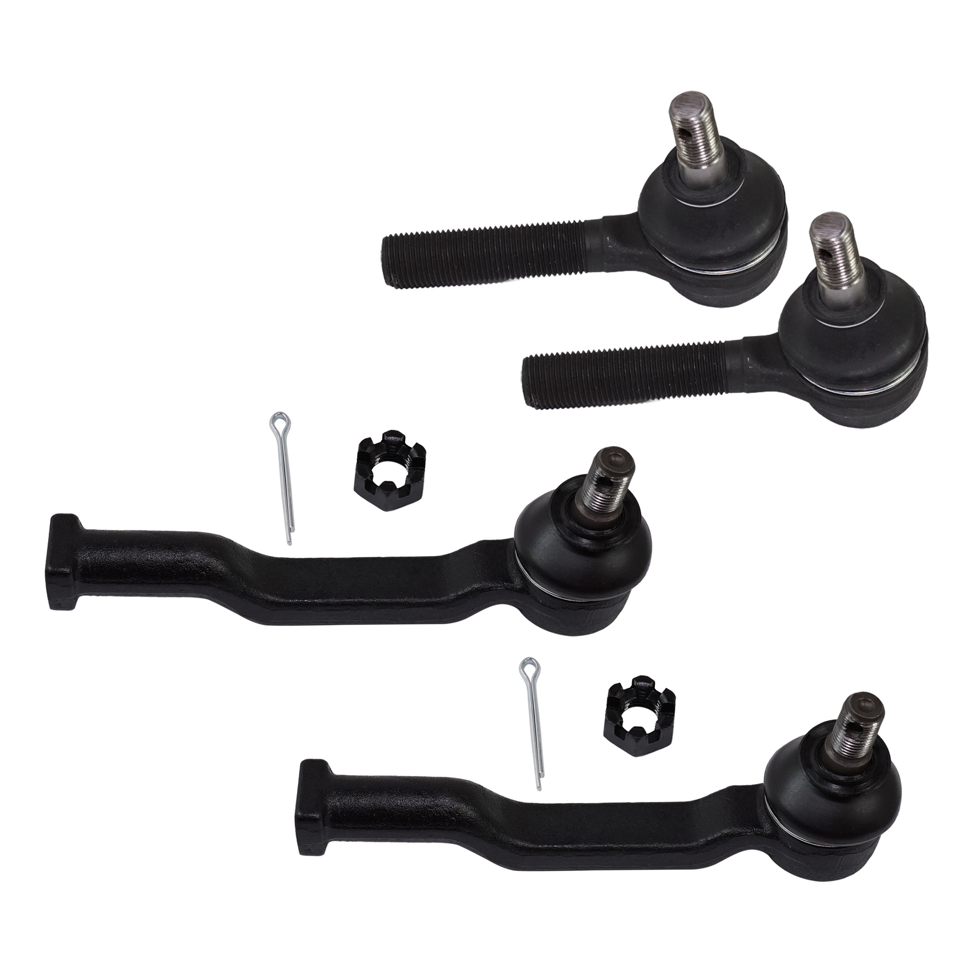 AM COURIER 80-80 B2000-81-81 FRONT TIE ROD RH AND LH Inner and Outer Set of 4 SKU SET RM28210028-4 OEM 353-017-101-375-426-000-000-000-000