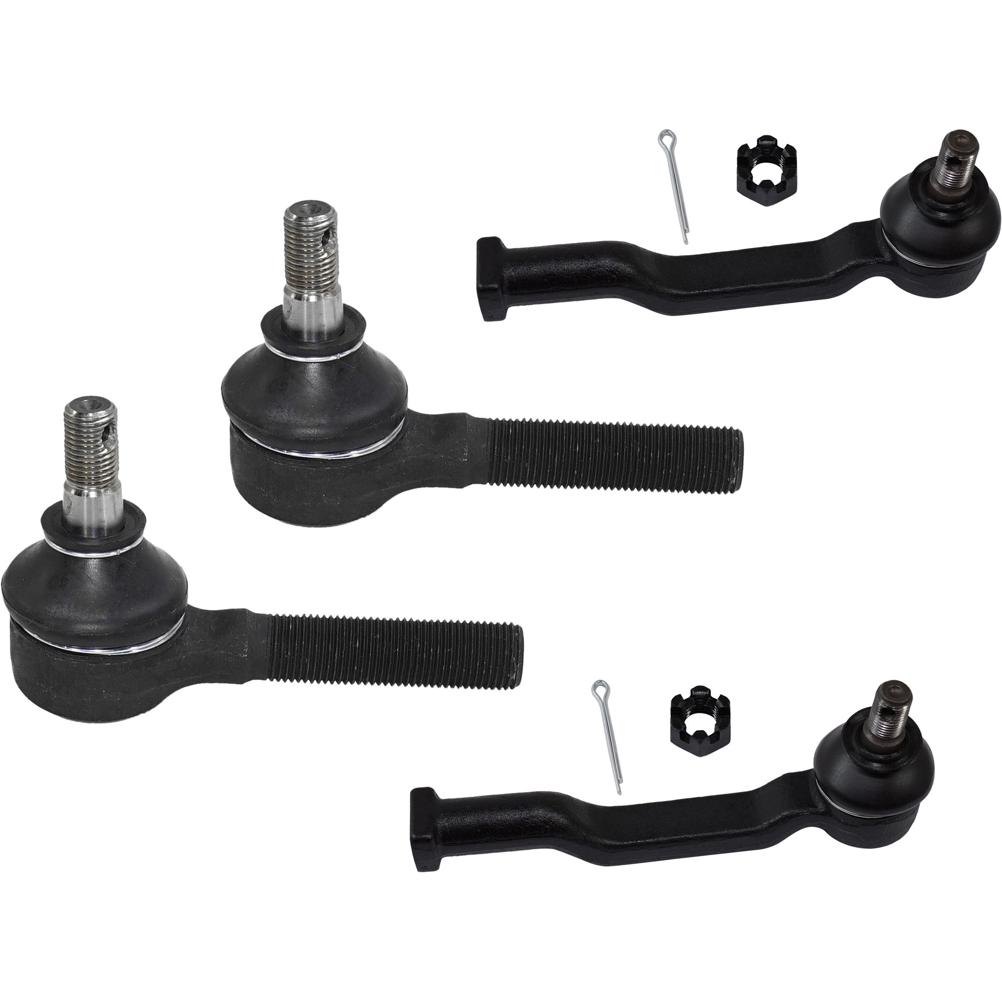 AM COURIER 80-81 FRONT TIE ROD RH AND LH Inner Set of 4 SKU SET RM28210053-4 OEM 353-017-101-375-426-000-000-000-000